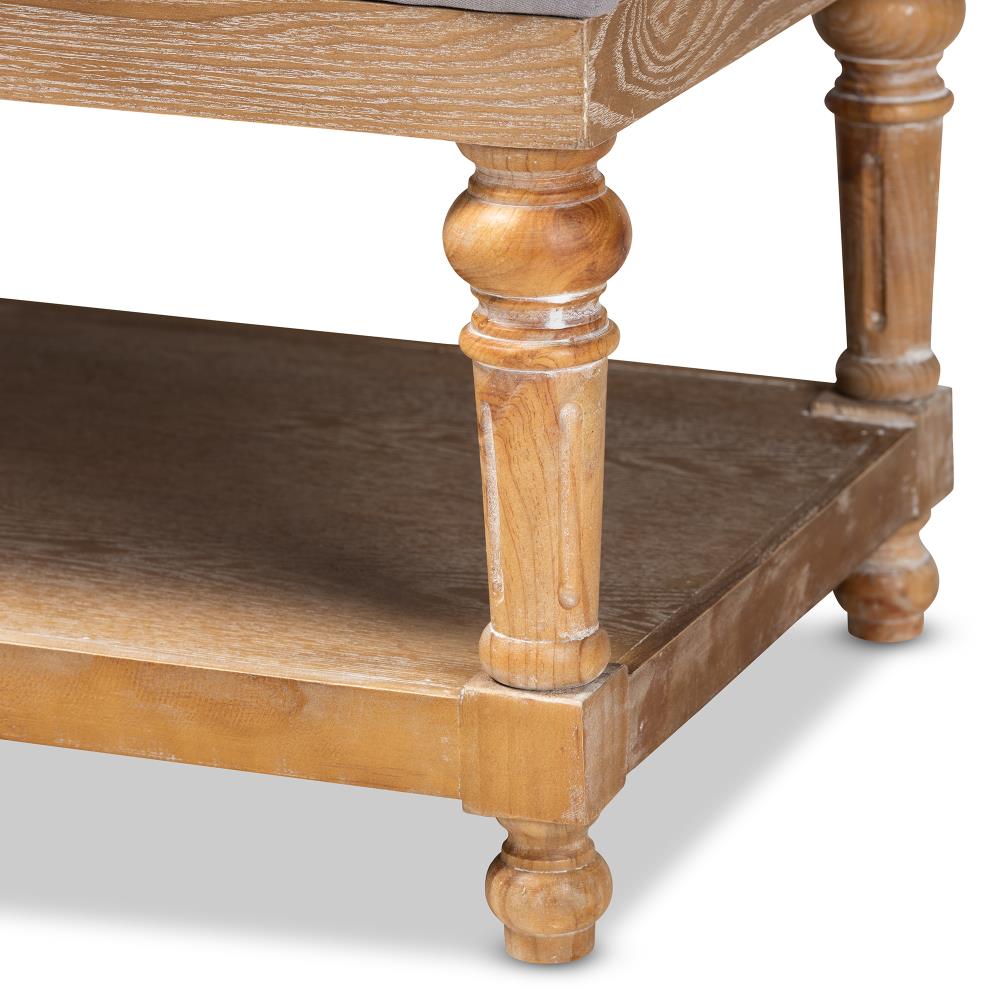 Baxton Studio 164-10655-LW bench - View #4