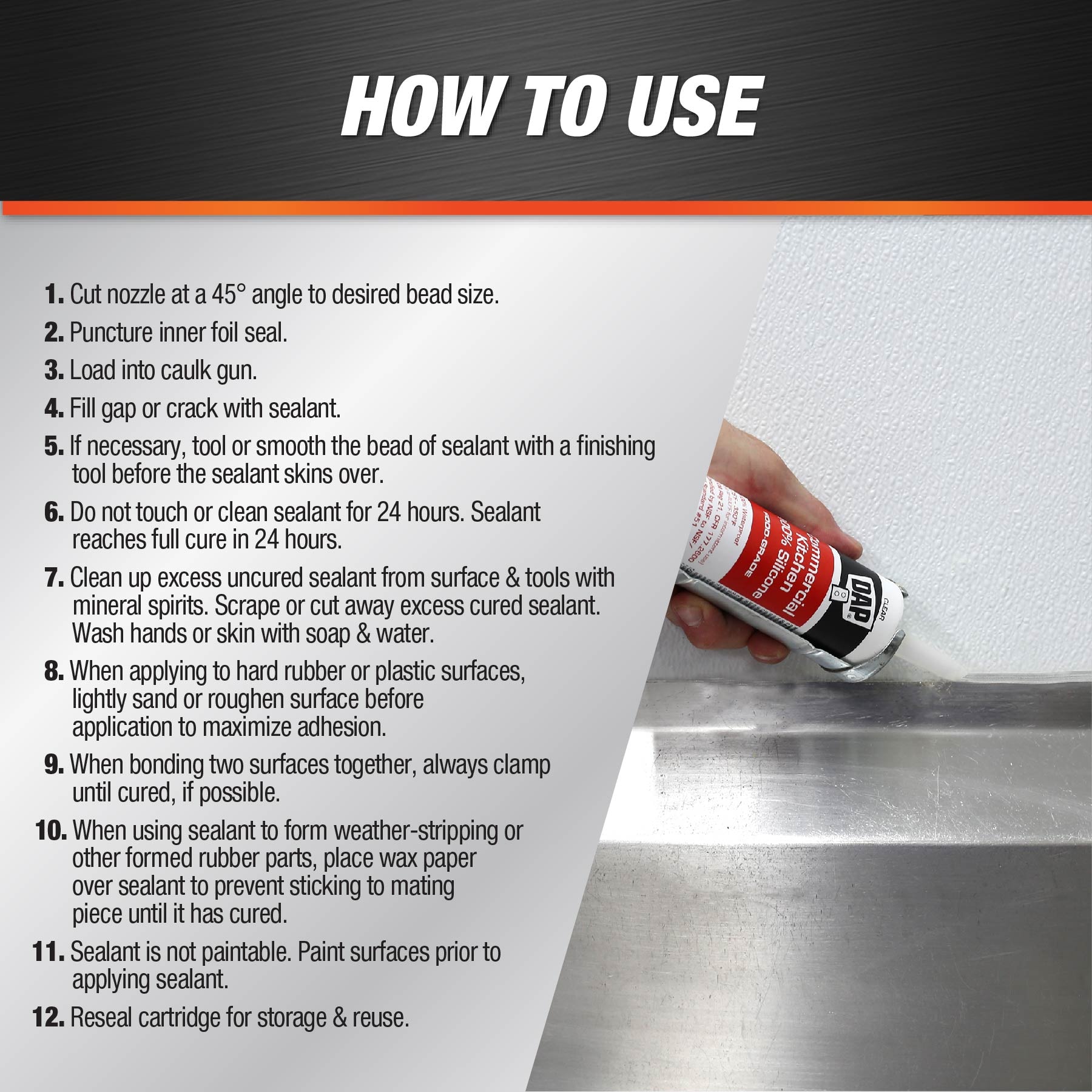 DAP 08658 caulking - View #3