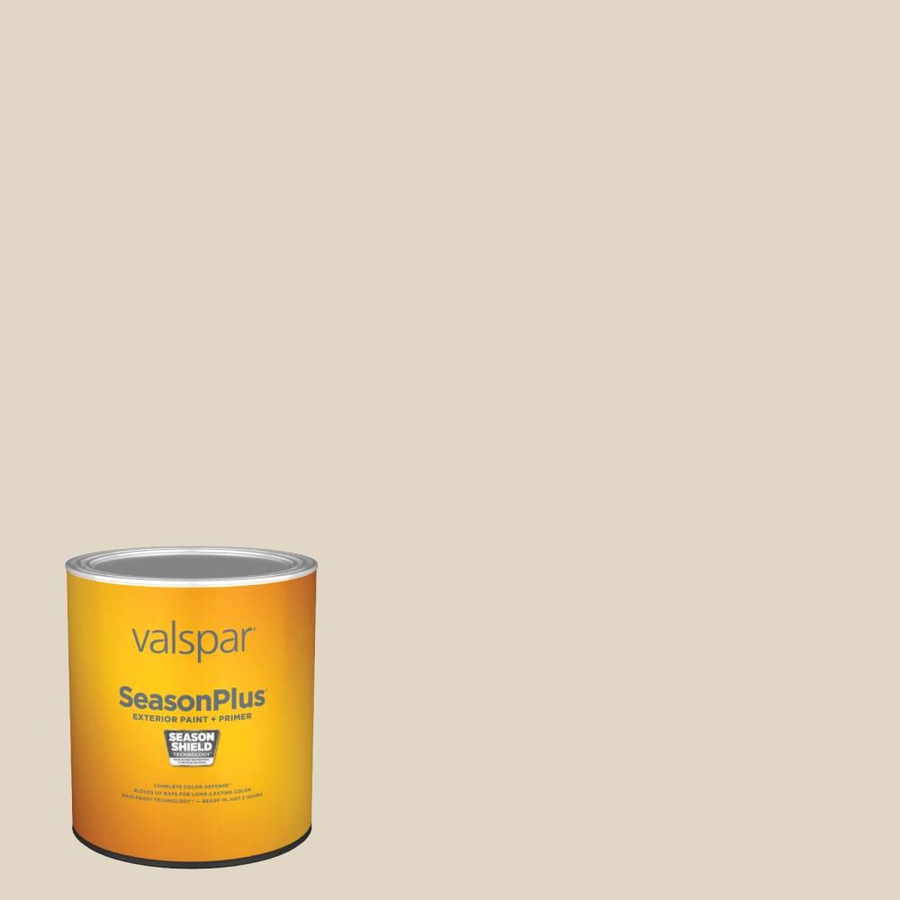 Valspar SeasonPlus Satin Coconut Milk 2007-10c Latex Exterior Paint ...