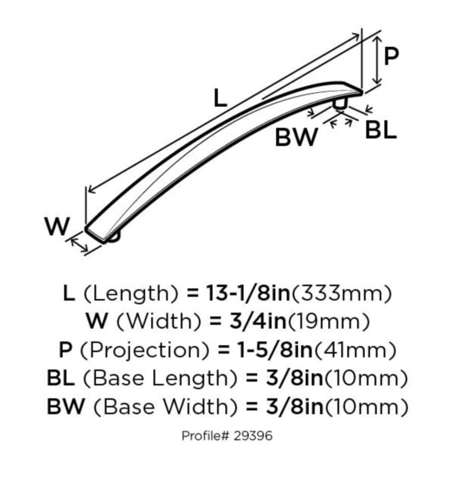 Amerock BP29396G10 Cabinet-Pulls - View #3
