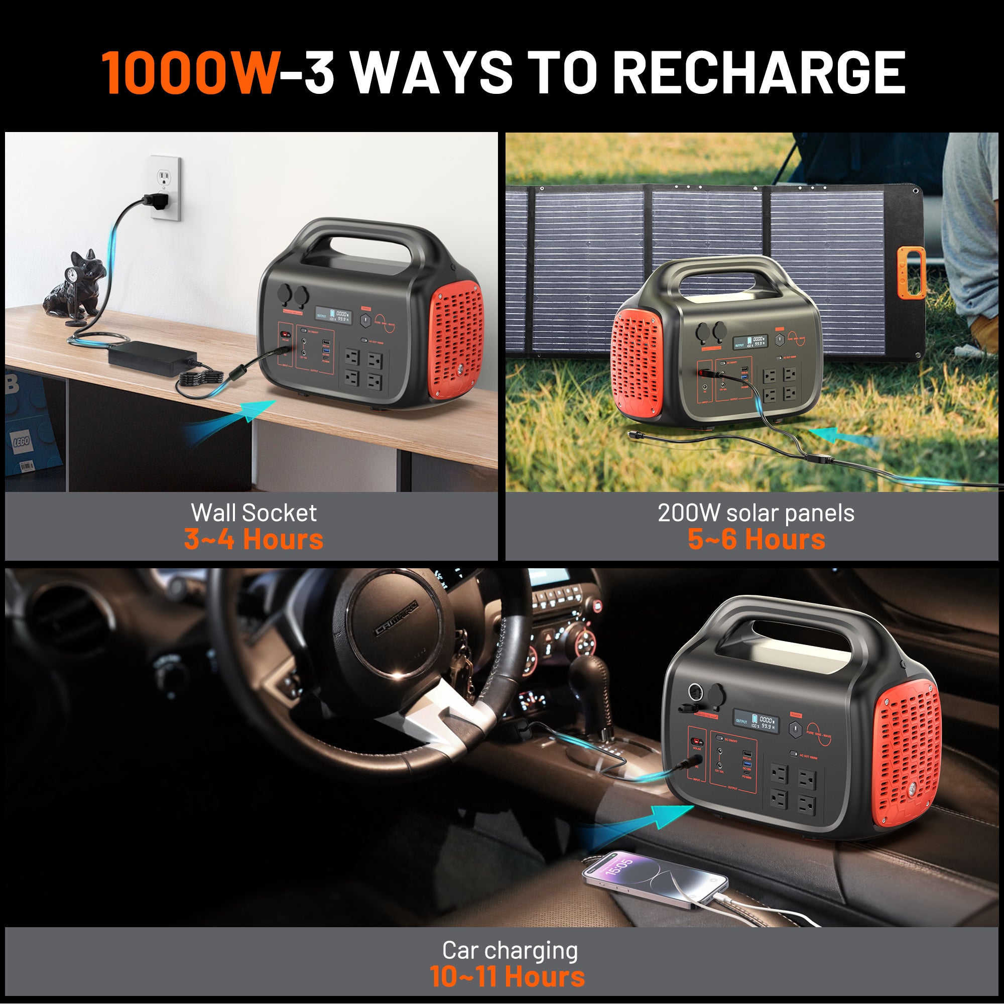 Boyel Living BL-PEP-1000 Portable-Generators - View #4