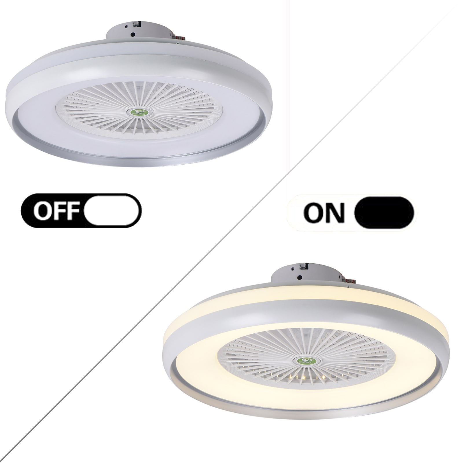 Oukaning HG-HCXLST-3043-US-BT Ceiling-Fans - View #7