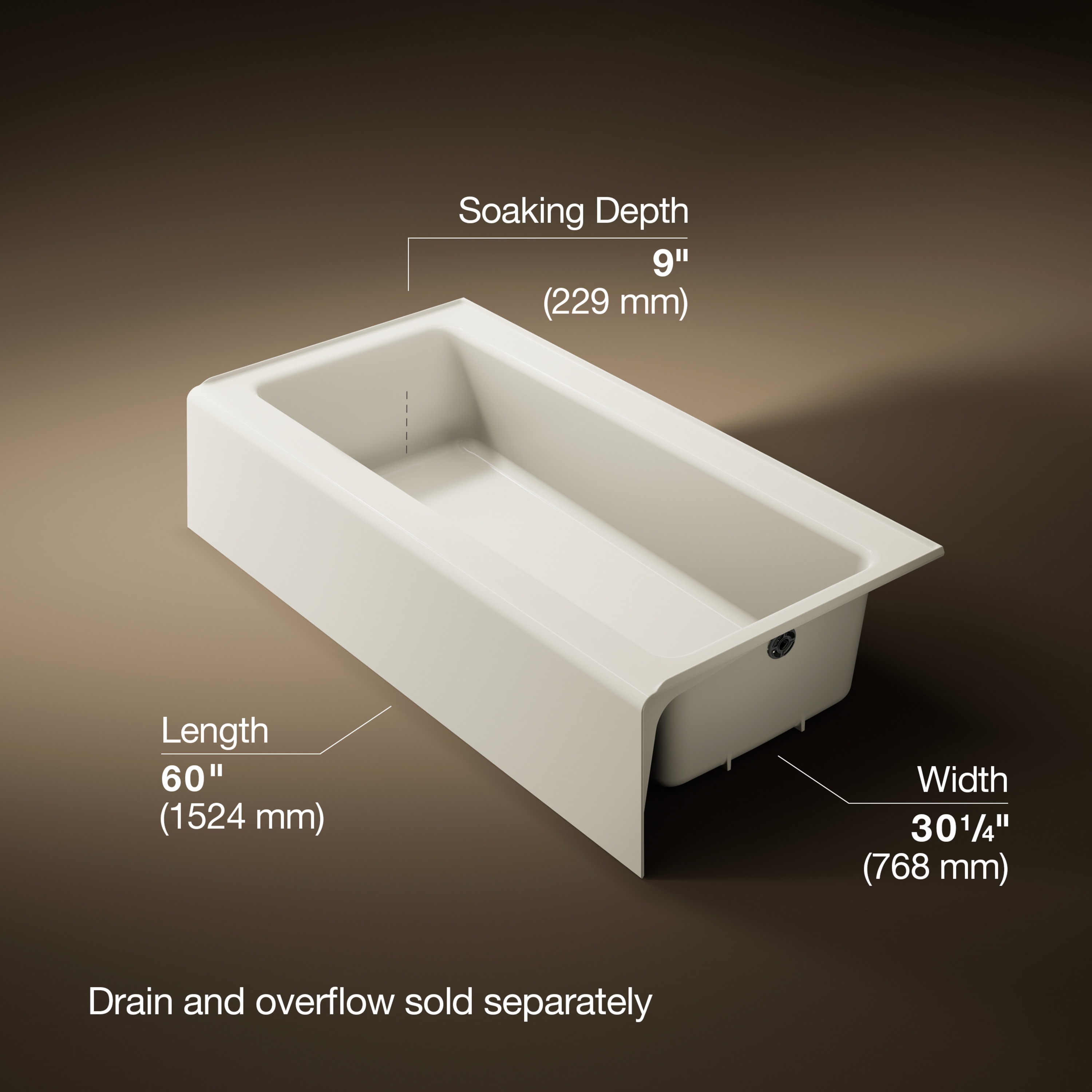 KOHLER 838-96 bathtubs - View #3