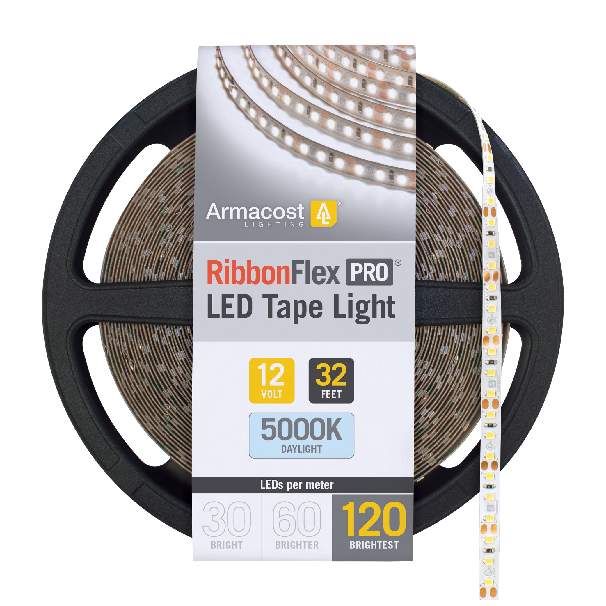 Armacost Lighting 163250 32.8-ft LED Daylight Tape Light