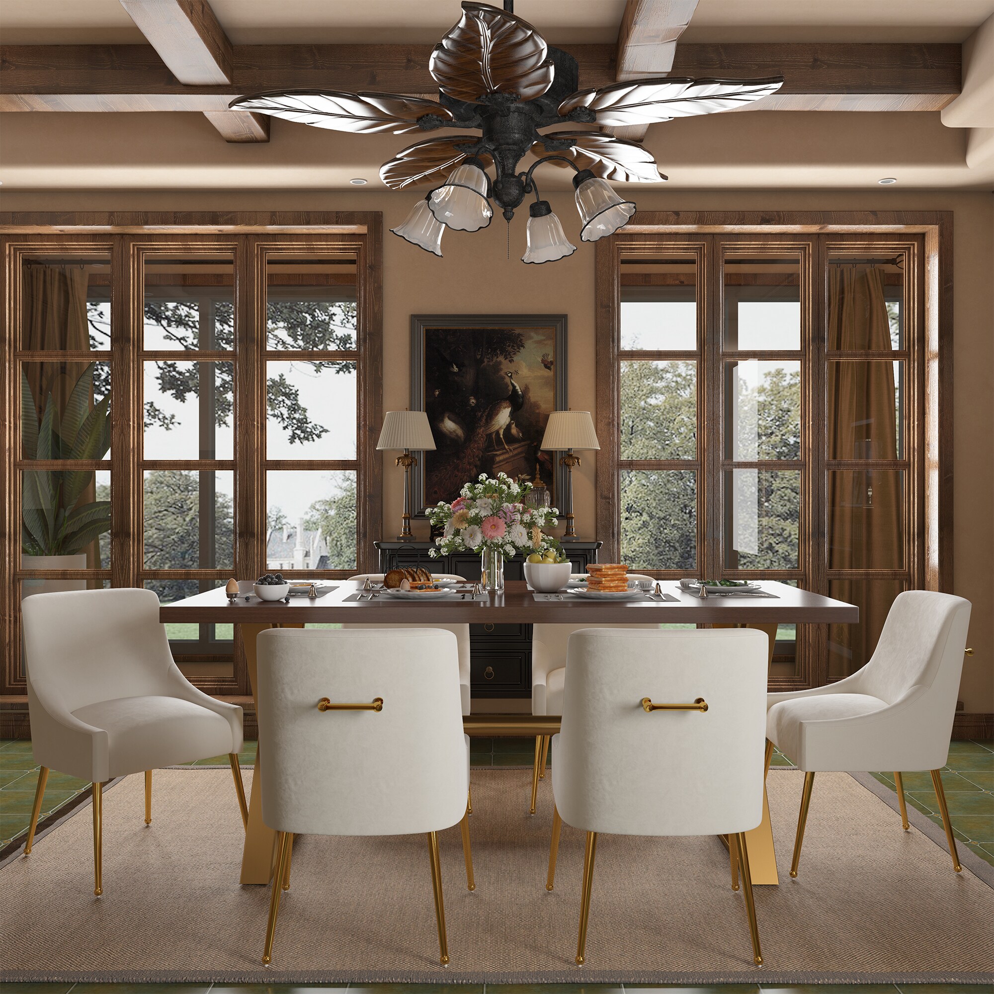 Clihome CL-HTM700BEIGE Dining-Sets - View #2