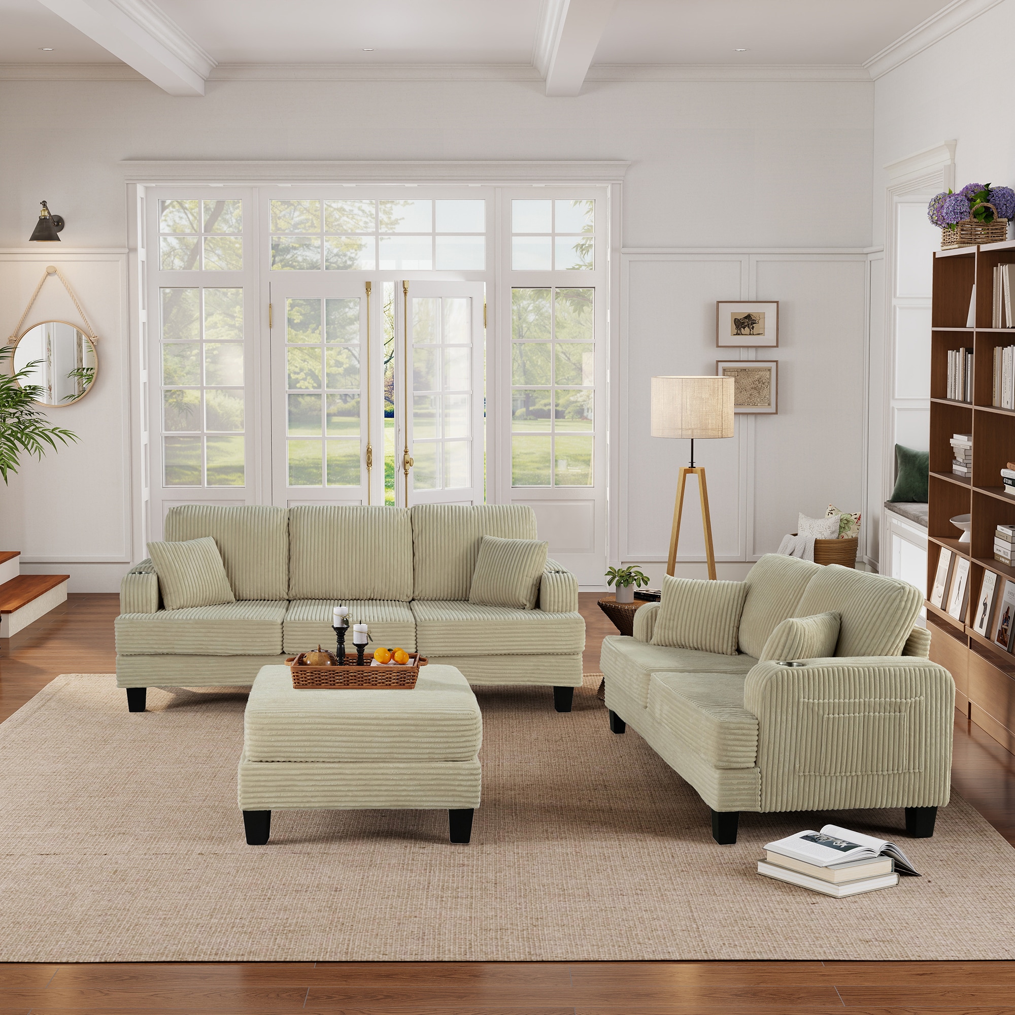 Clihome CL-SL6932BG Sofas-Loveseats - View #2