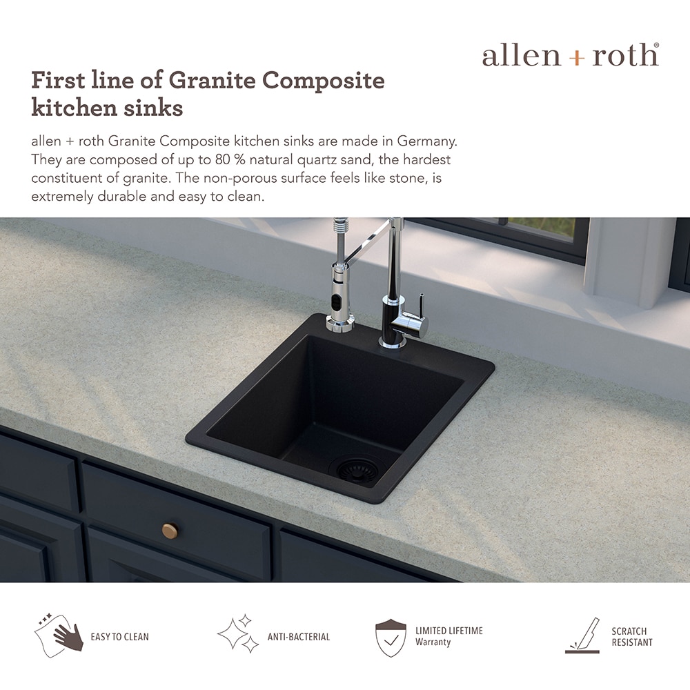allen + roth SIGN100XSDM13 Kitchen-Sinks - View #7