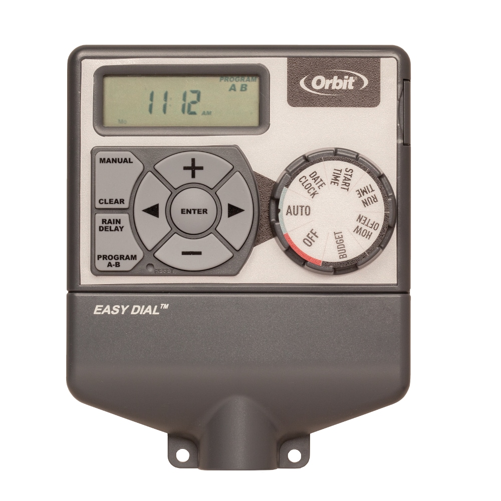Orbit 6-Station Indoor/Outdoor Irrigation Timer in the Irrigation Timers  department at