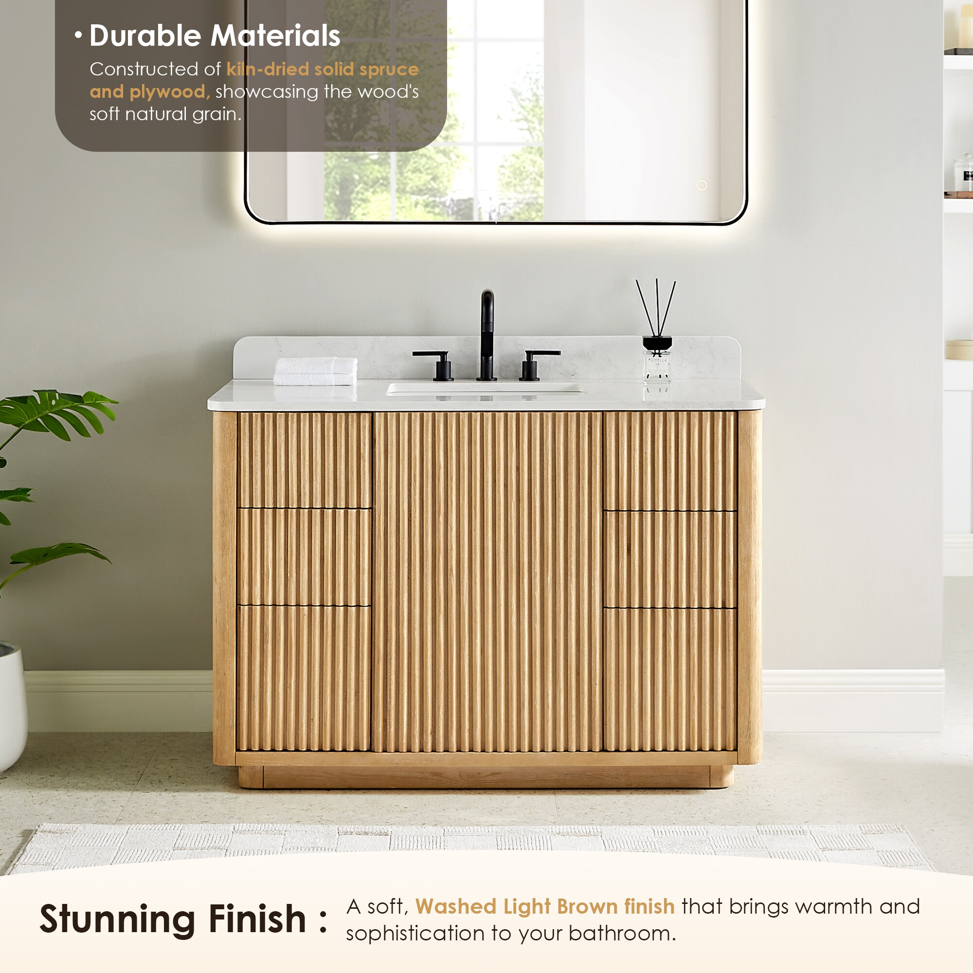 Altair 580048-WL-GW-NM Bath-Vanity-Combo - View #5