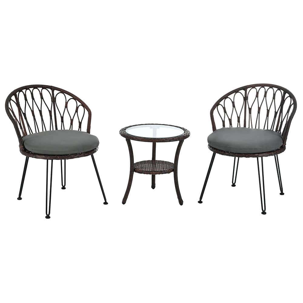 JUJABU OUTCHAIR-3 Patio-Conversation-Sets - View #2