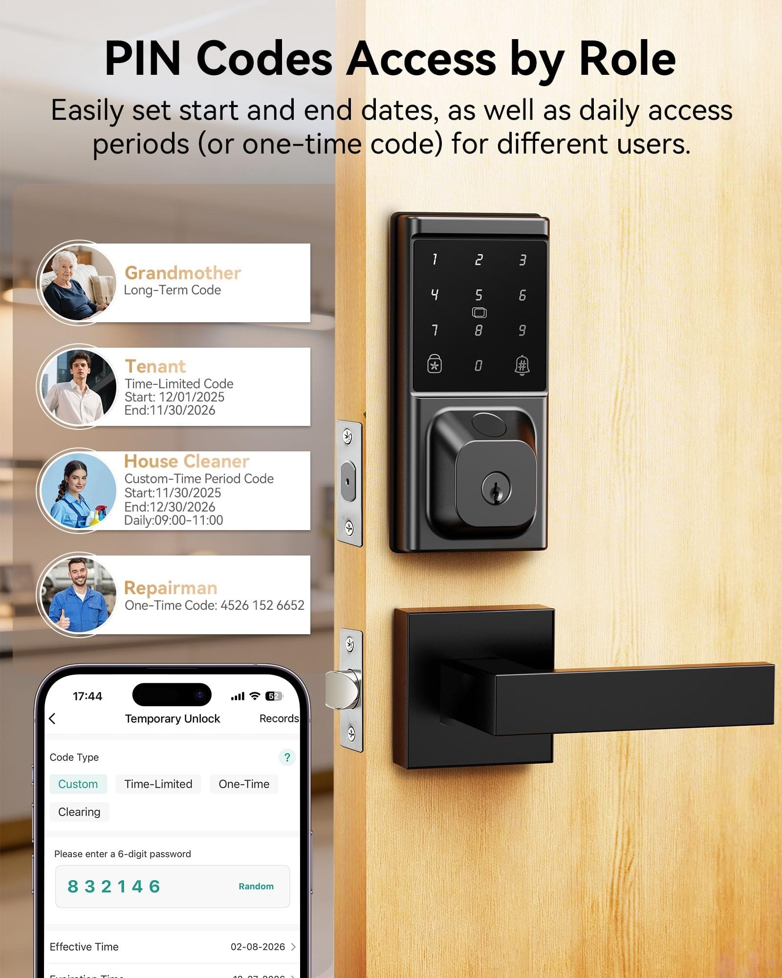 Phyfalip LPF0502T17 Electronic-Door-Locks - View #5