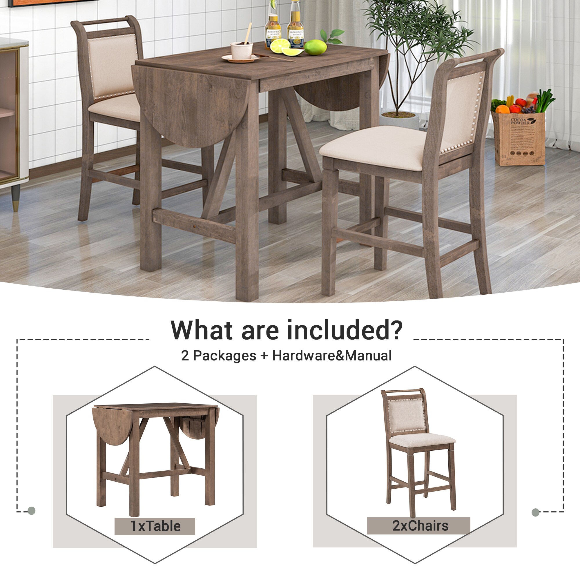 Bybafun YA0100257 Dining-Sets - View #14