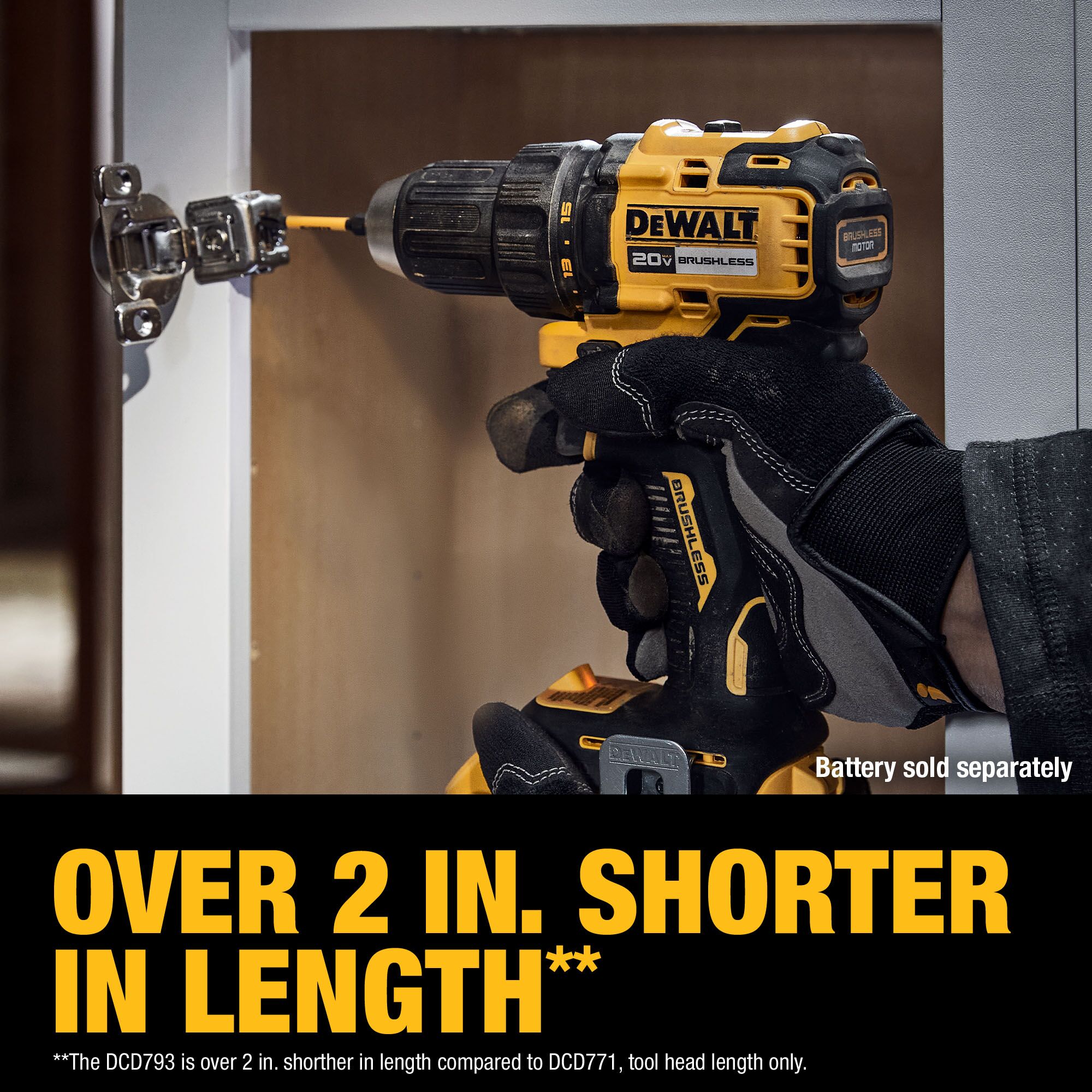 DEWALT 20V MAX 4-Tool Brushless Power Tool Combo Kit with Soft Case (2-Batteries and Charger Included)