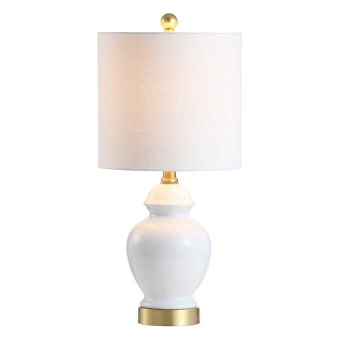 Brass Gold Rotary Socket Table Lamp, Jonathan Y Table Lamps