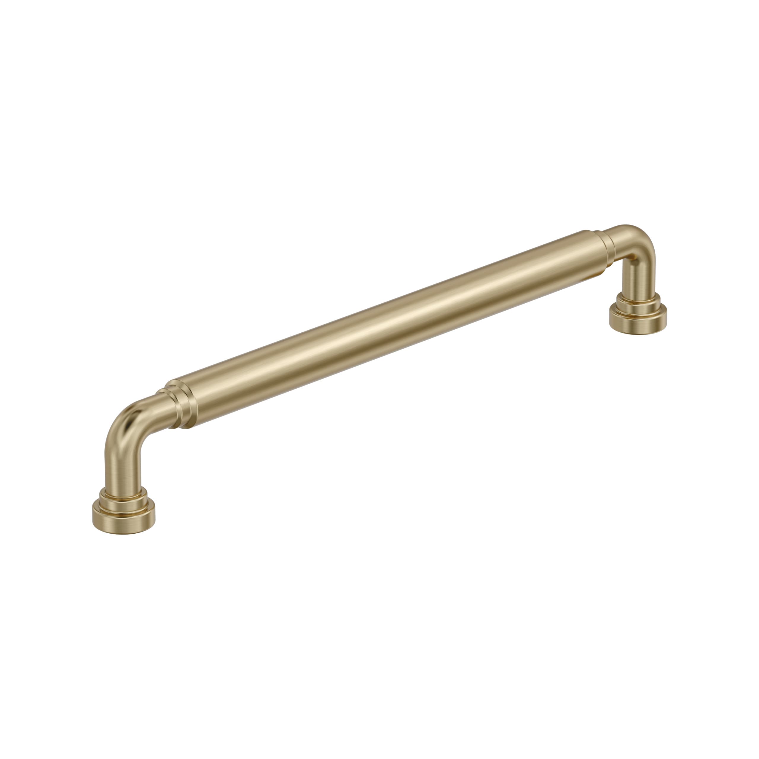 Amerock BP37669BBZ Coble 12-in , 305mm Center to Center Golden Champagne Arch Handle Appliance Pull