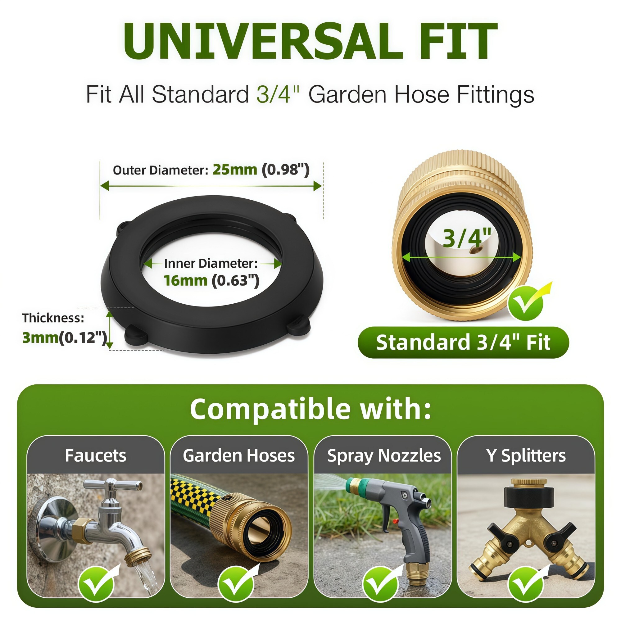 Numhew NHWILL5079 Washers-Gaskets-Bonnet-Packing - View #3