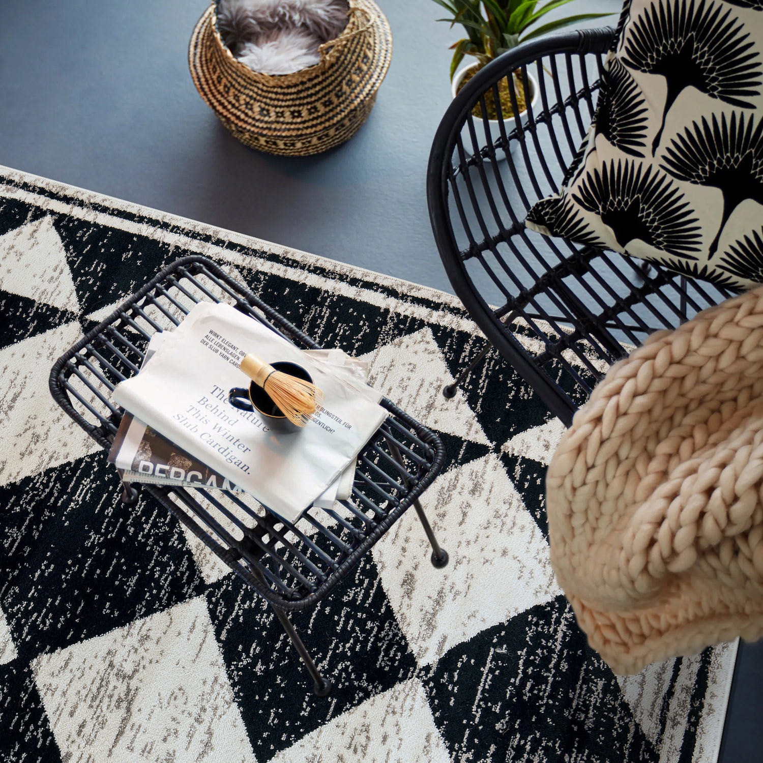 World Rug Gallery WR99BLACK5X7 rugs - View #8