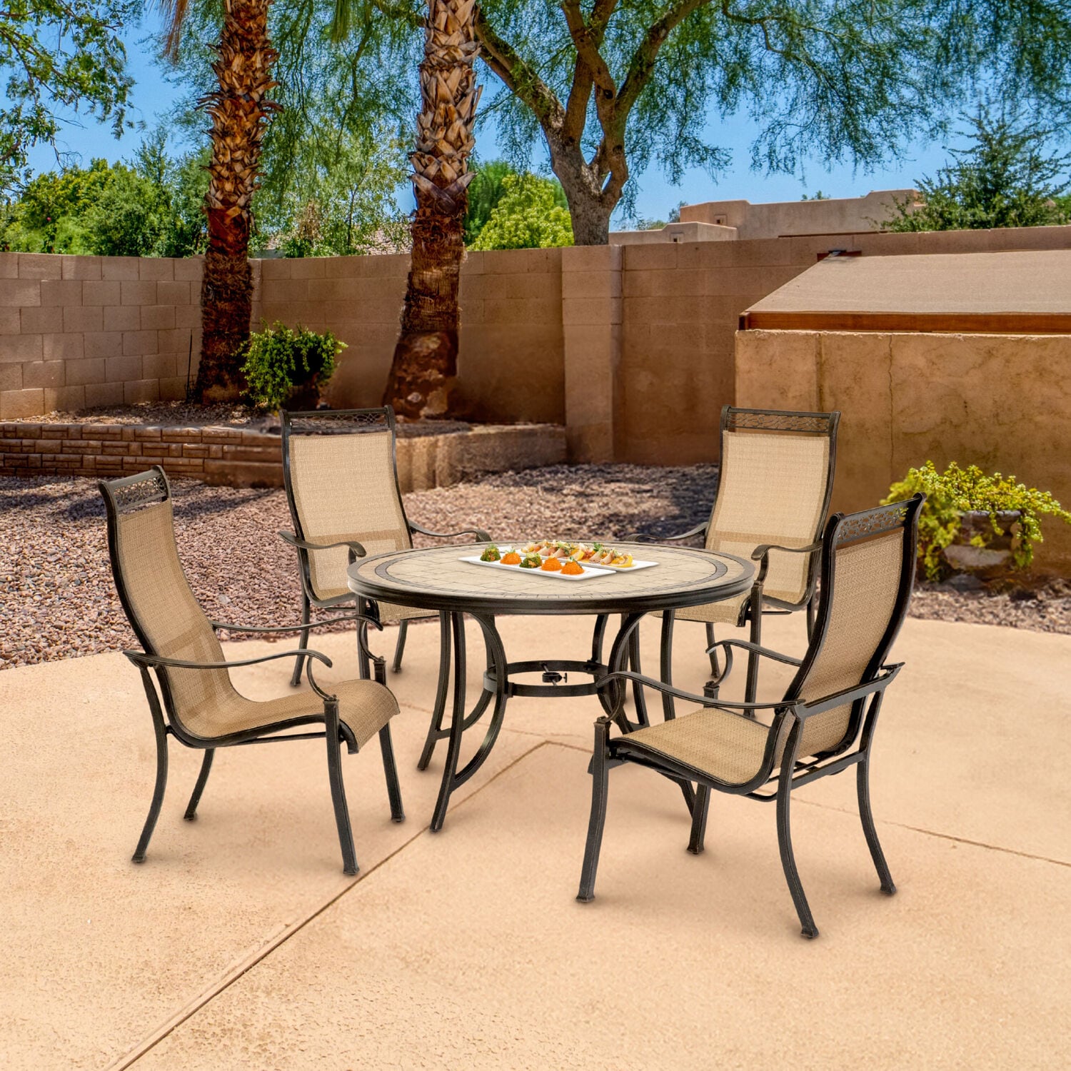 Hanover MONACO5PC Patio-Dining-Sets - View #11