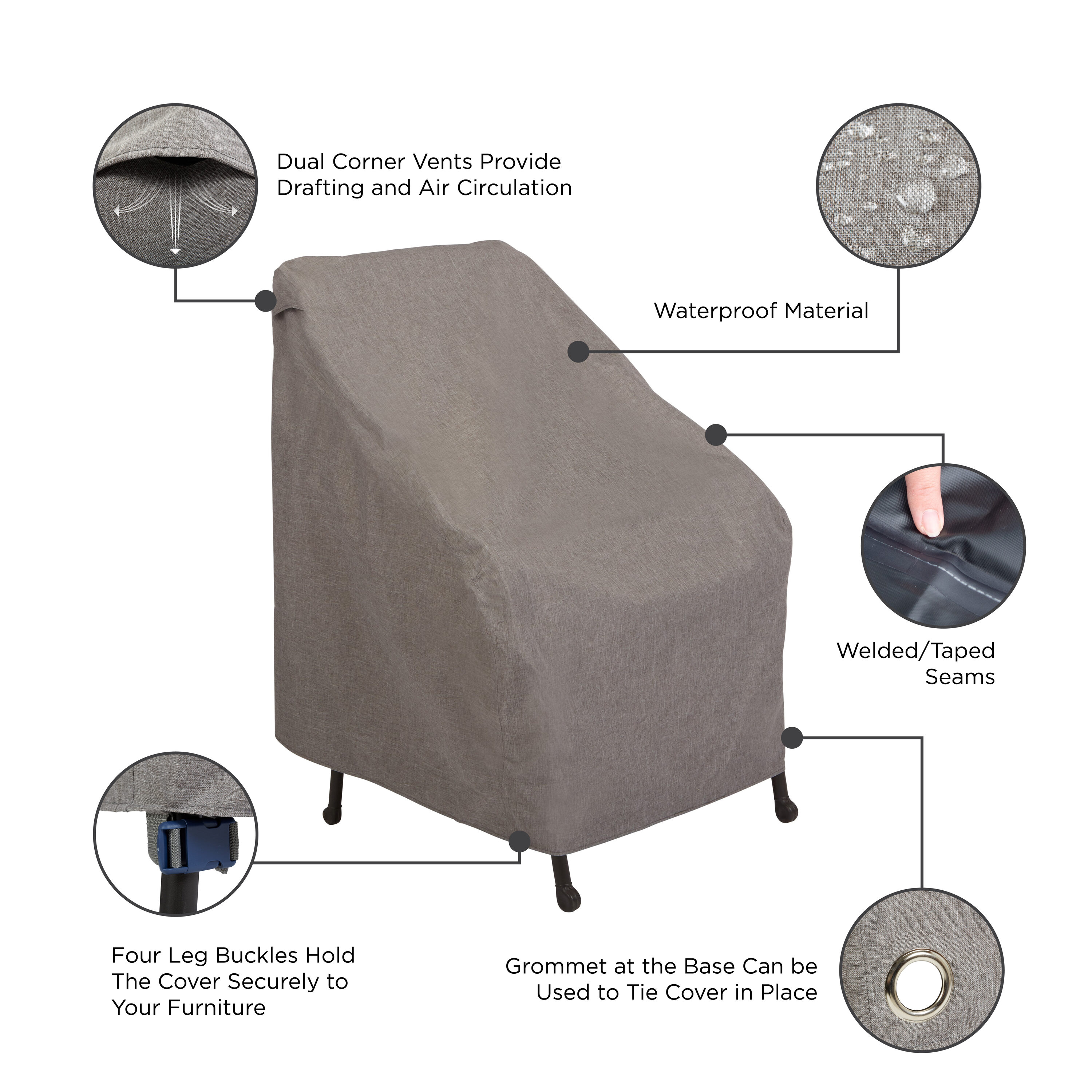 Modern Leisure 3004KIT Patio-Furniture-Covers - View #2