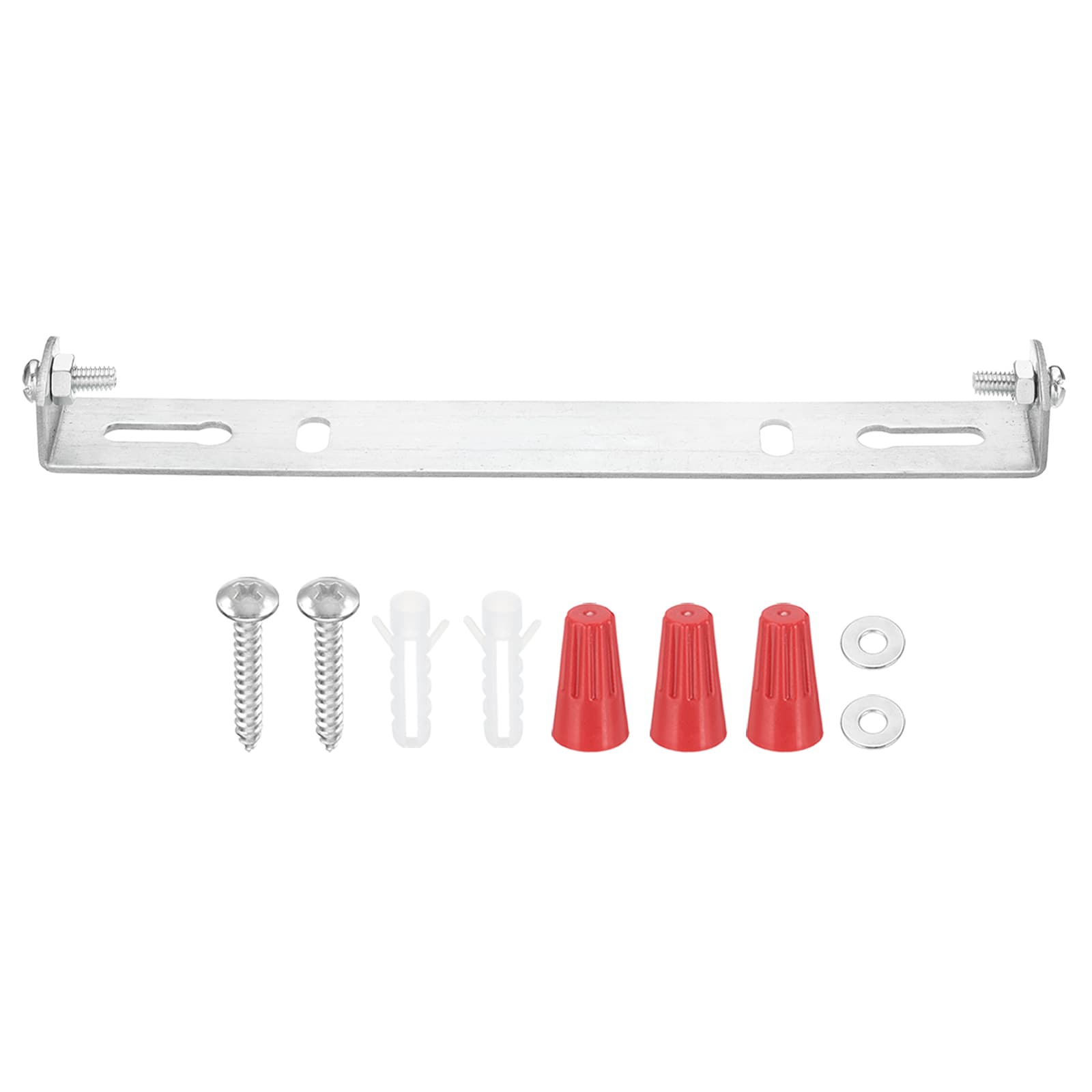 PATIKIL 155mm (6.1inch) Universal Light Fixture Mounting Bracket Kit Light Crossbar Ceiling Light Plate with Screw for Wall Lights Ceiling Lighting Pendant Chandelier