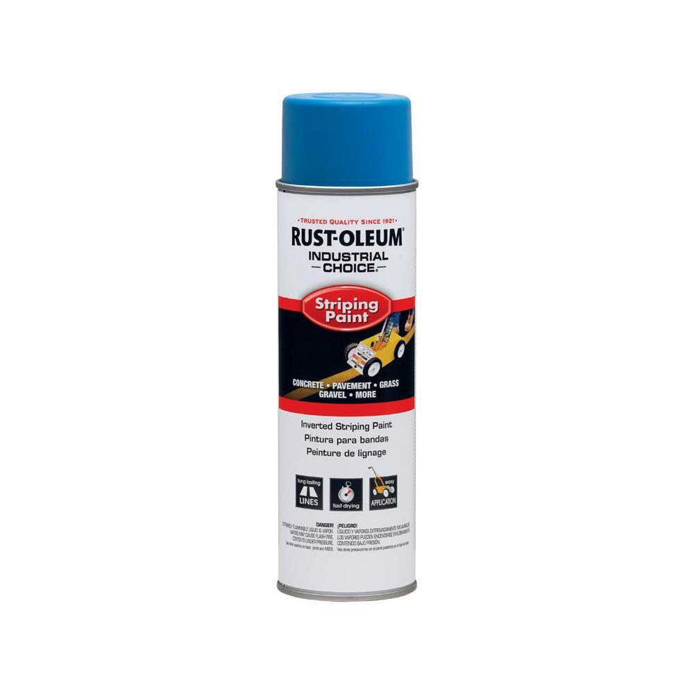 Zinsser Rustoleum 1804665 Industrial Choice Dark Blue Spray Paint, 17 ...