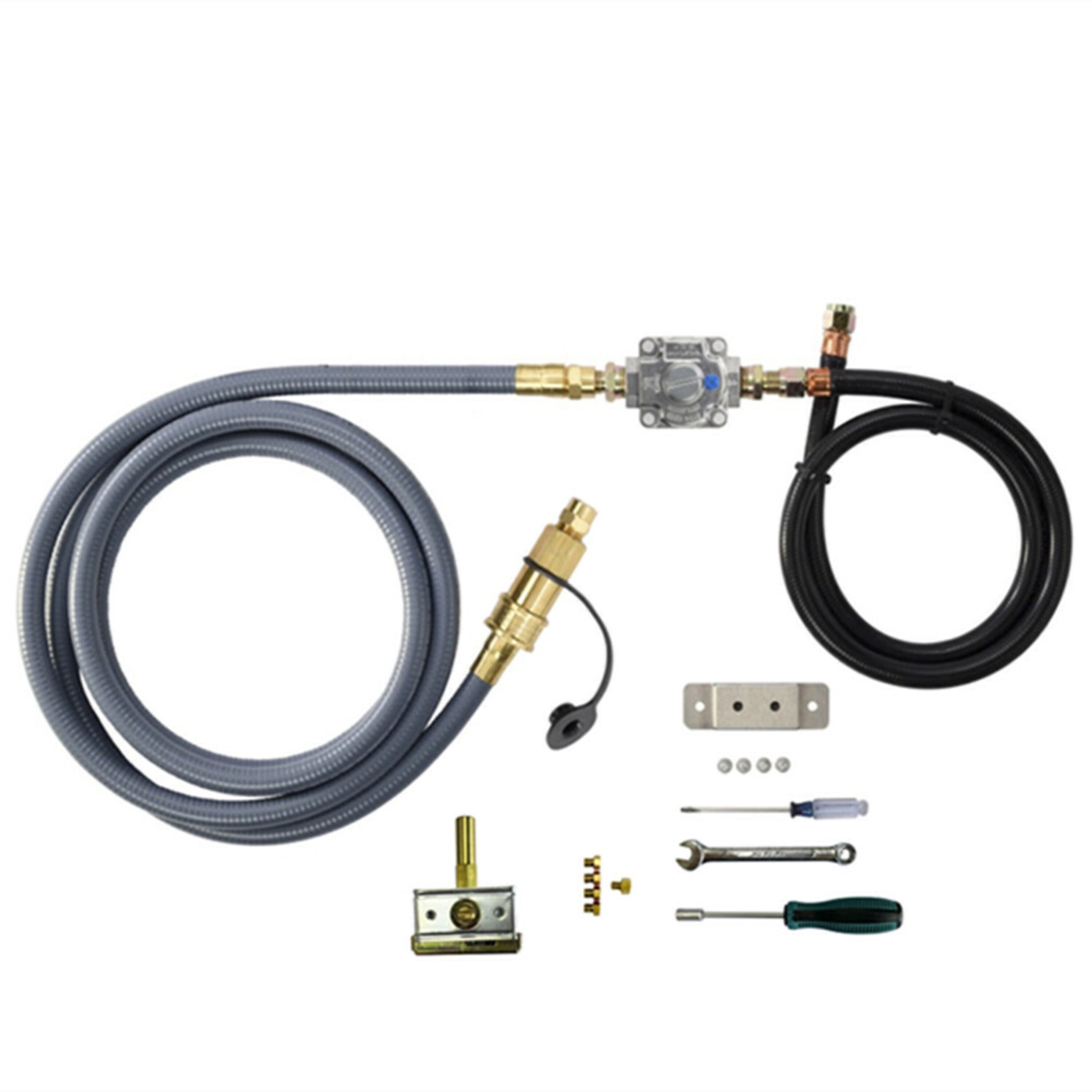 Bbq propane to outlet natural gas conversion kit