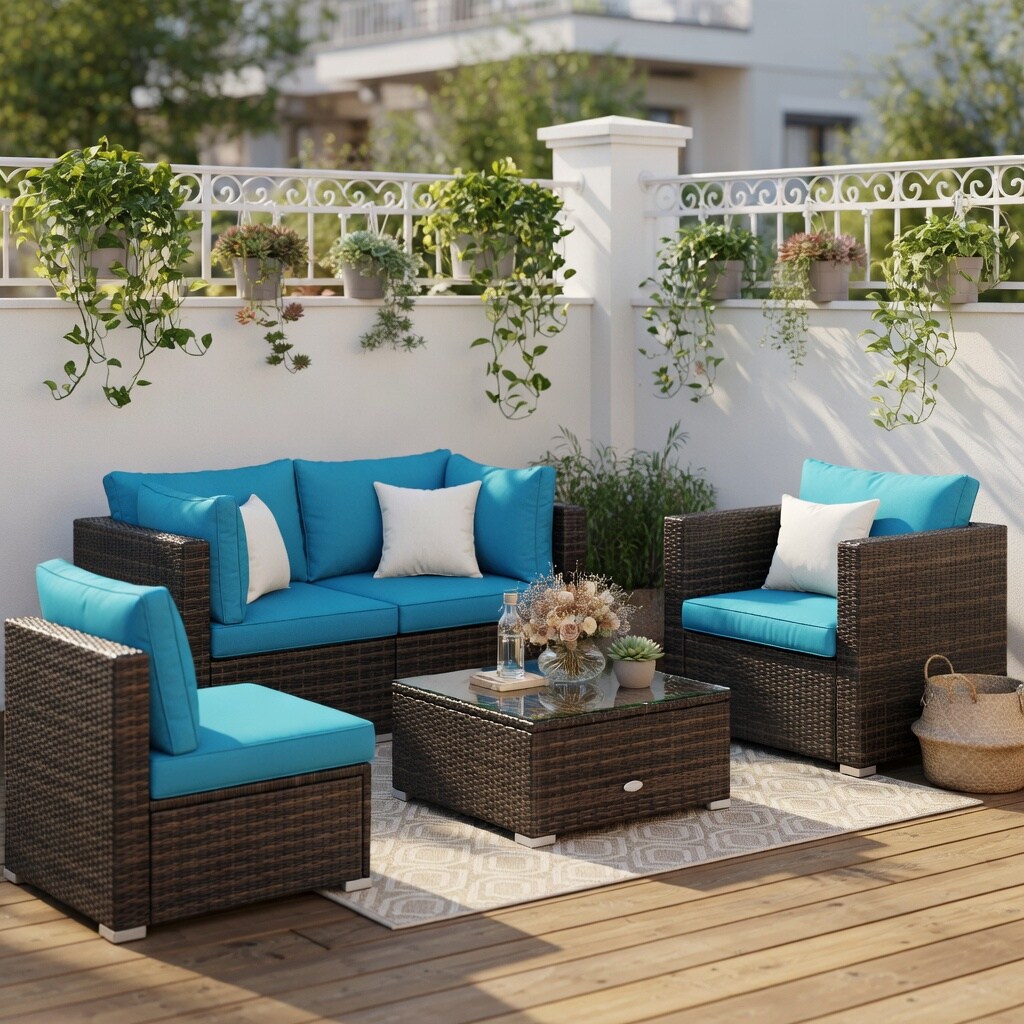 VERYKE 6219408002354 Patio-Conversation-Sets - View #5