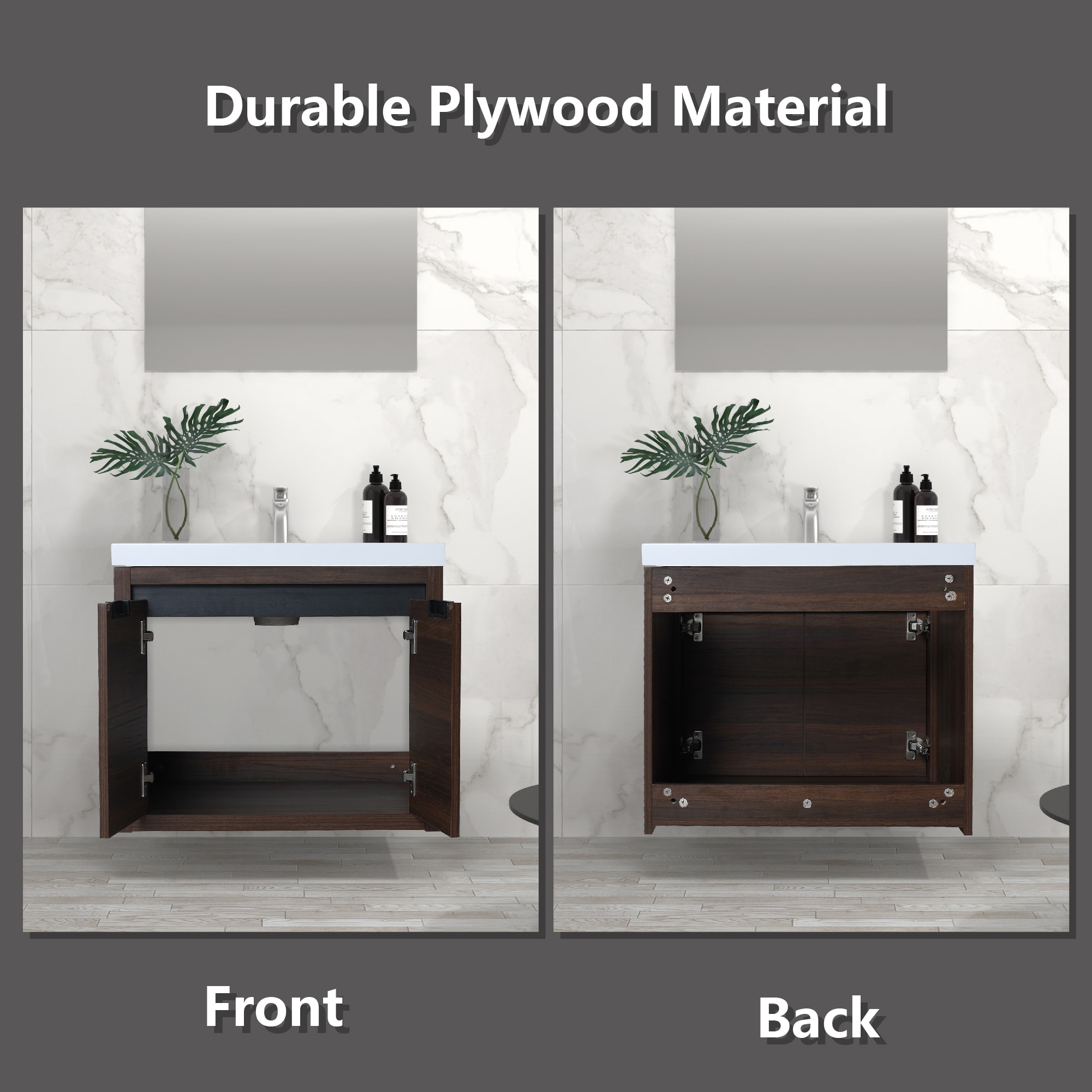 Forclover QNM-0924-CAW Bath-Vanity-Combo - View #4