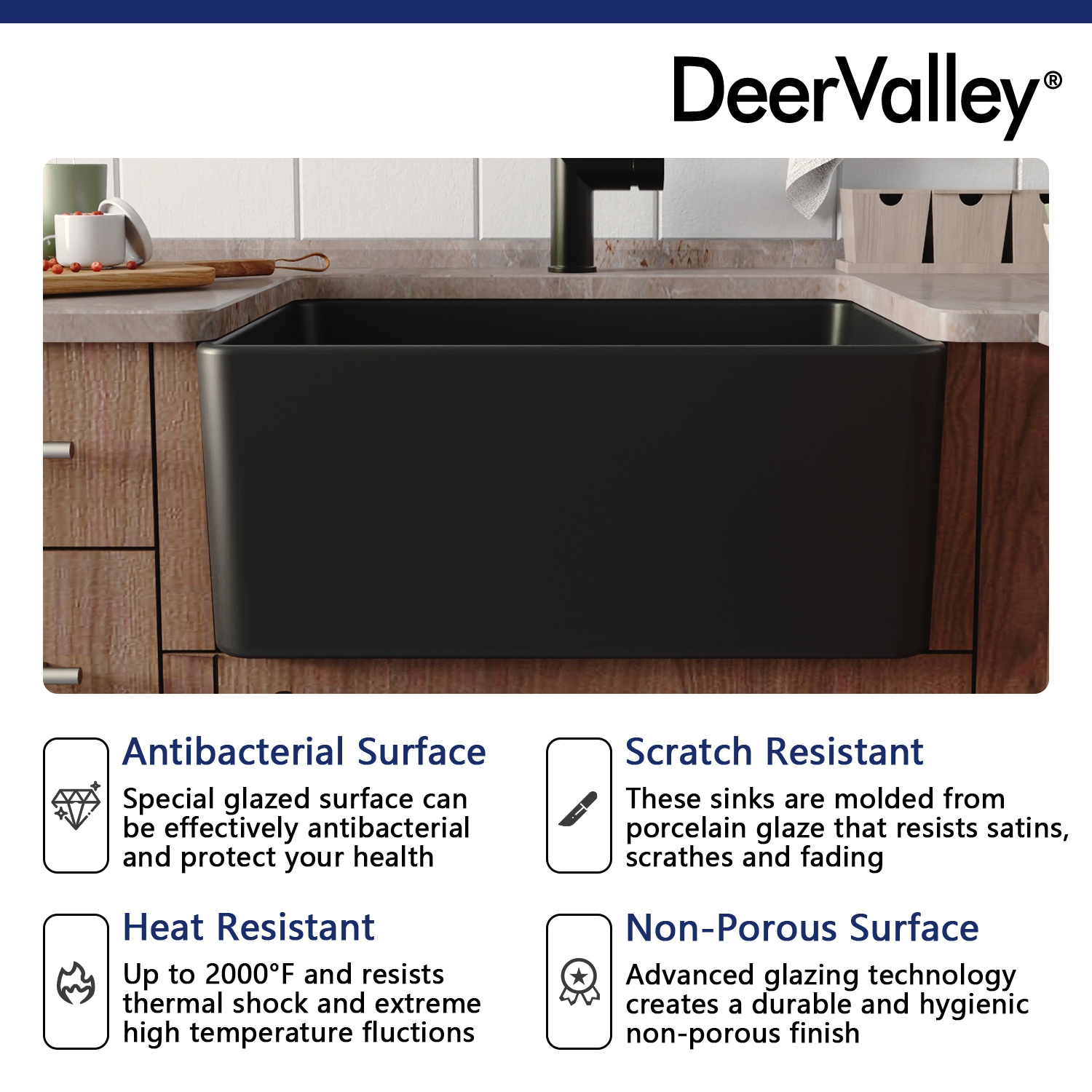 DeerValley DV-1K0012 Kitchen-Sinks - View #4