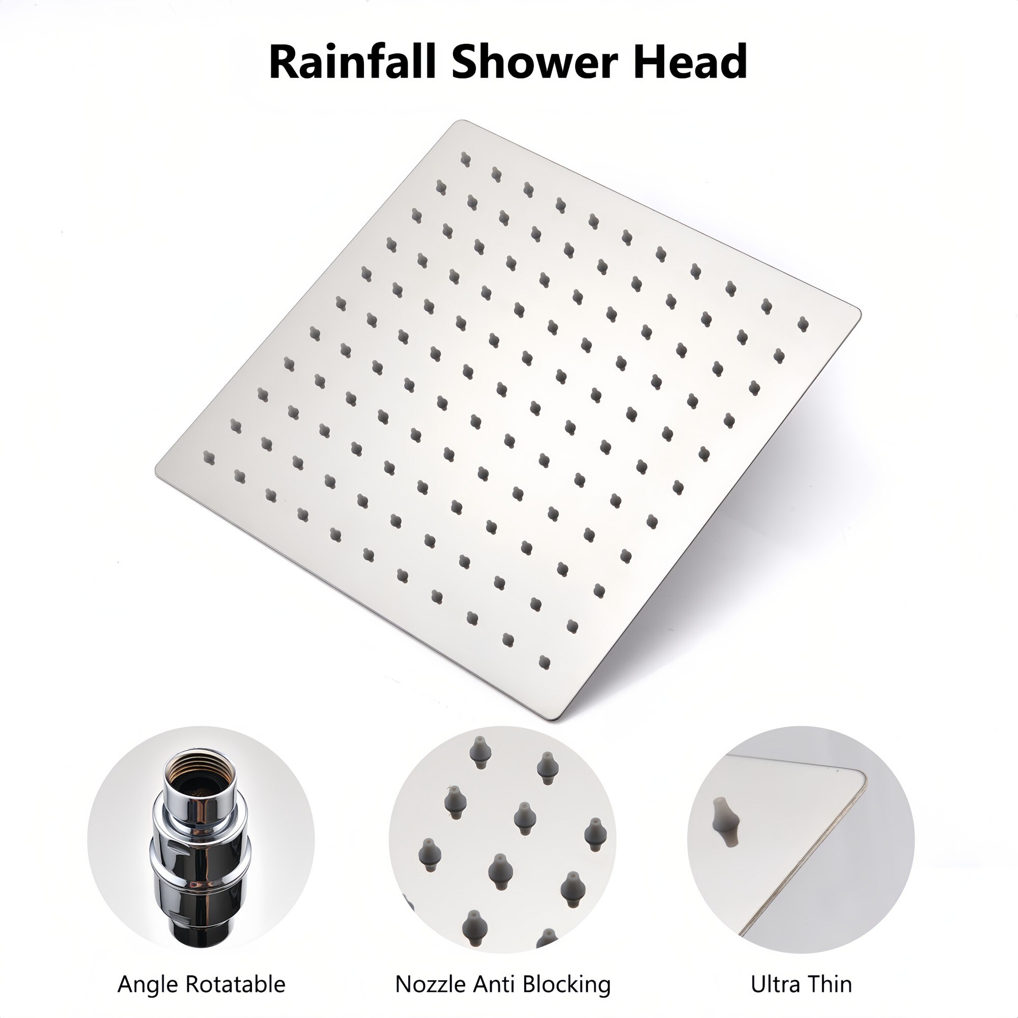 Numhew NHSEAN1513 Fixed-Showerhead - View #4