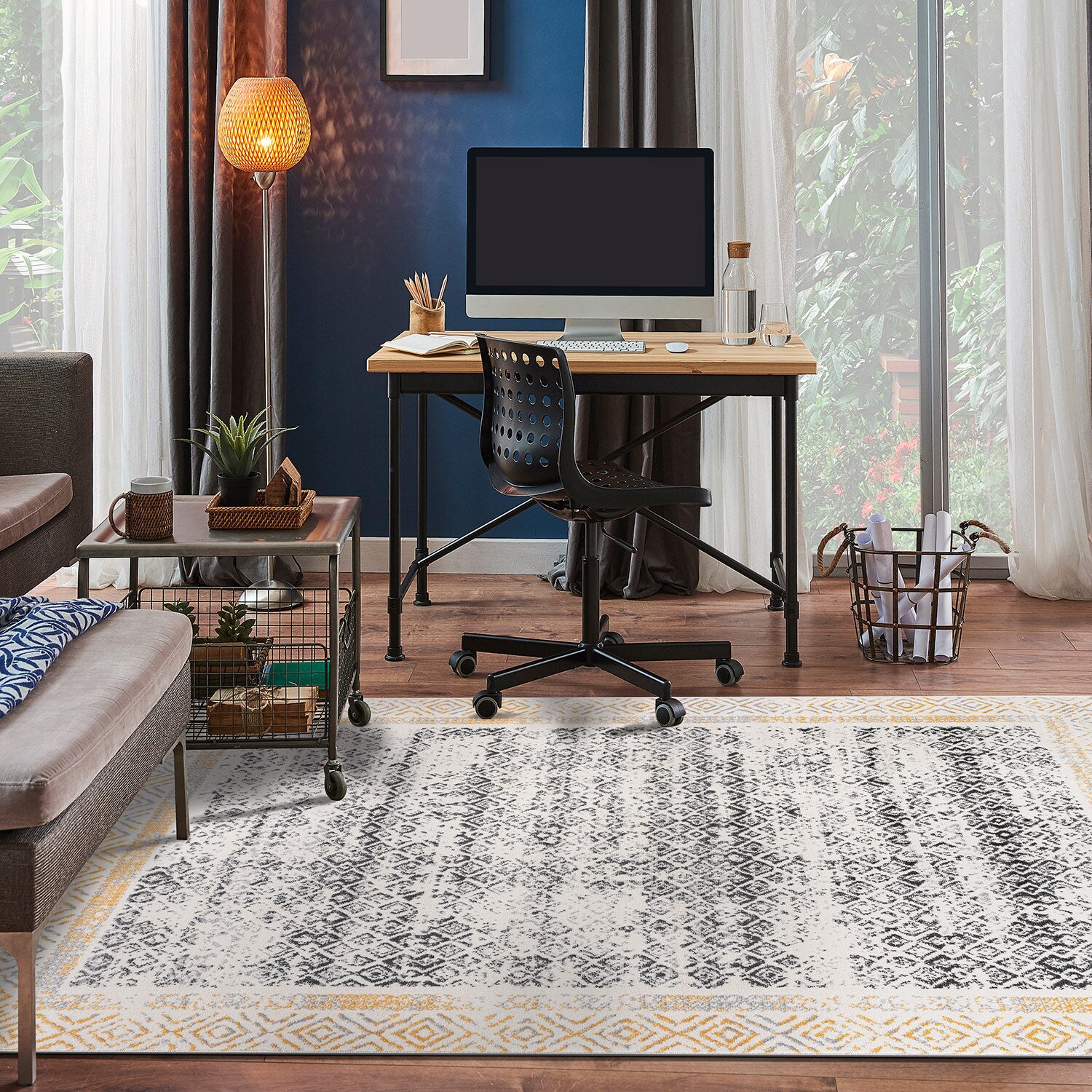 World Rug Gallery 2095YELLOW5X7 rugs - View #8