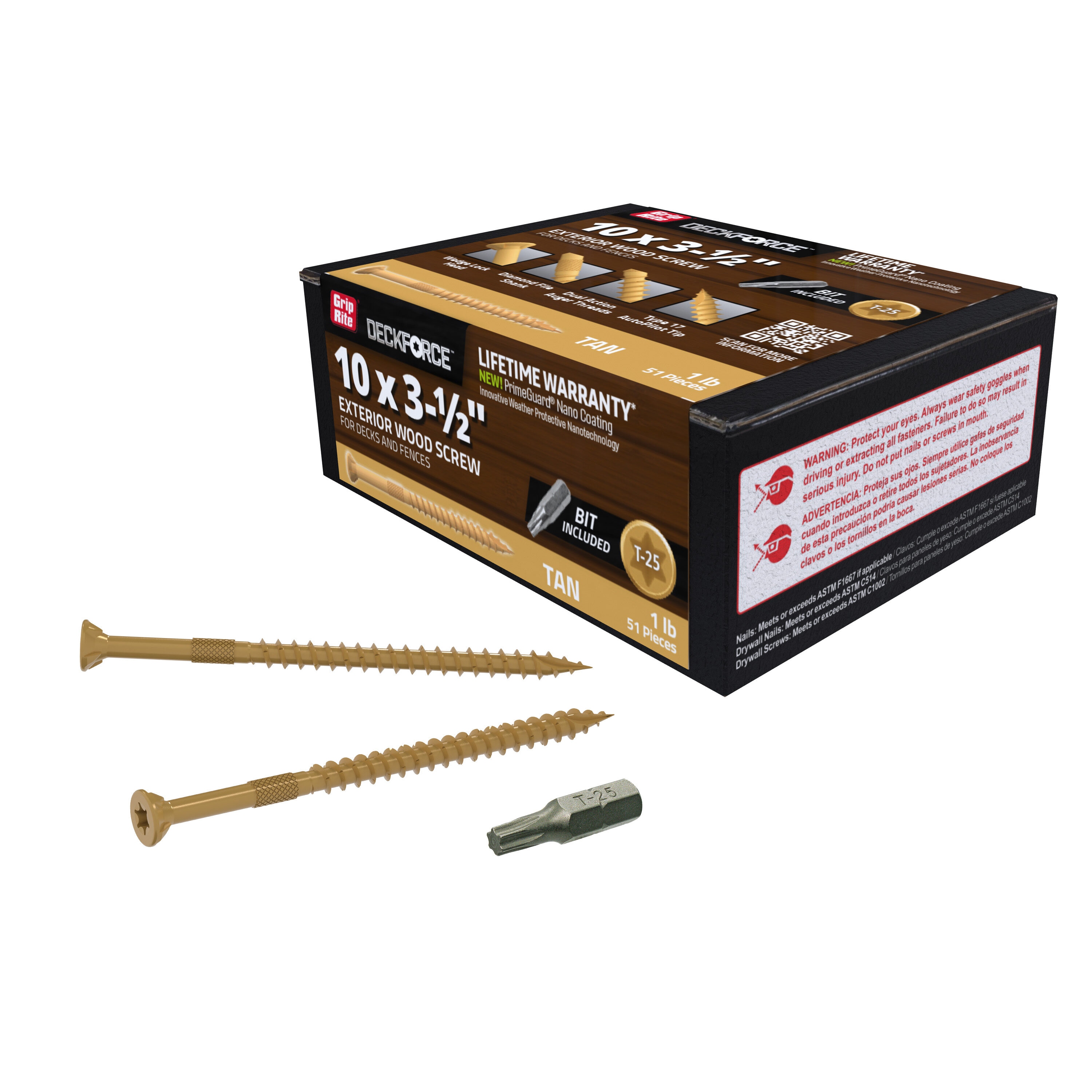 DeckForce by Grip Rite GRDF312STT1 Deck-Screws - View #5
