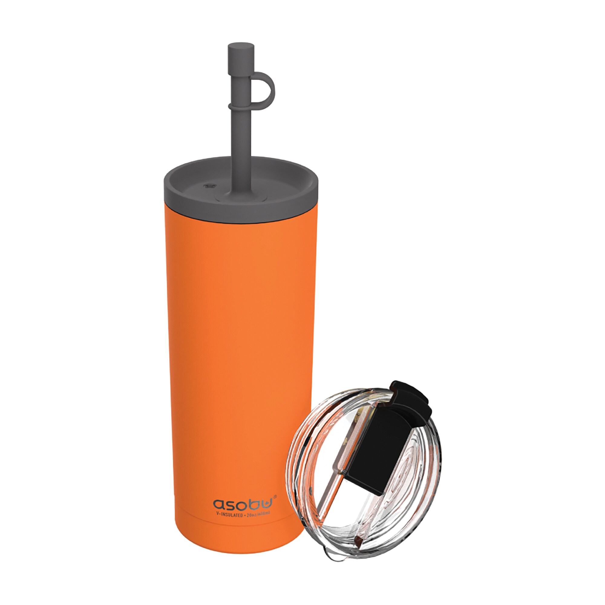 ASOBU 20-fl oz Stainless Steel Insulated Tumbler- Orange ADNANAICT200O ...