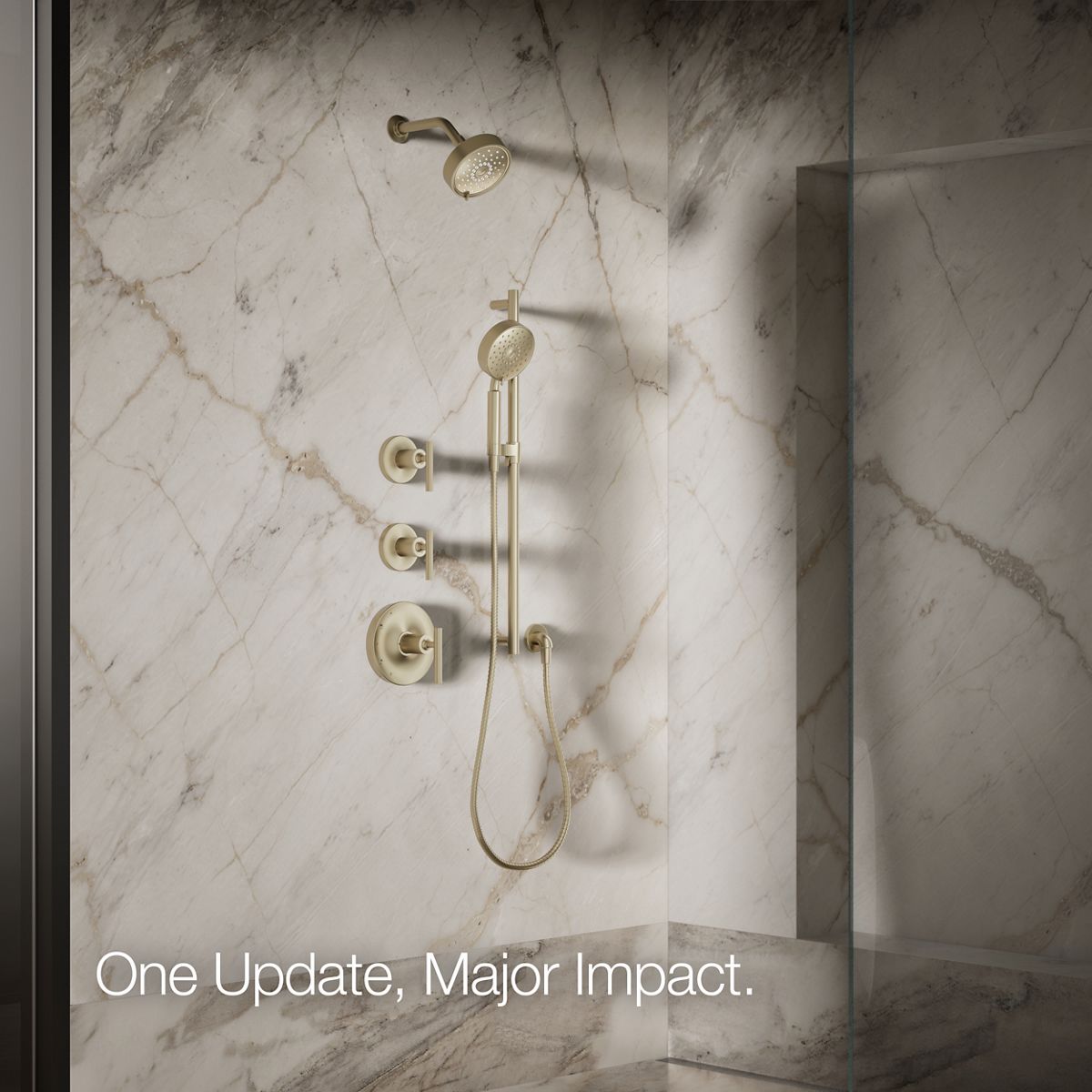 KOHLER K-22170-G-BV Fixed-Showerhead - View #8