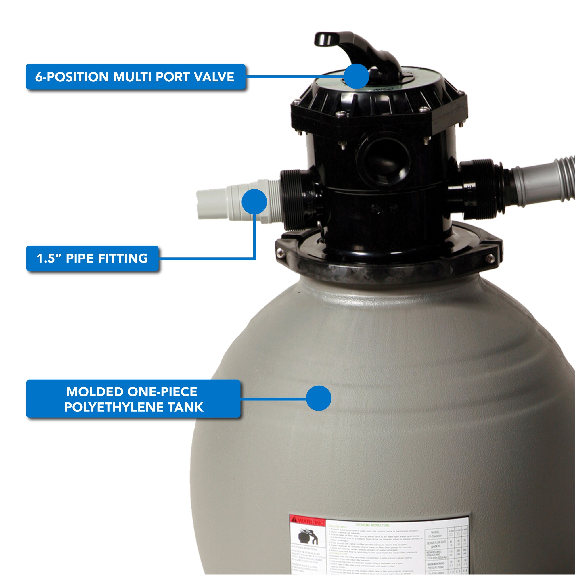 Blue Wave NE6150 Pool-Filter-Systems - View #2