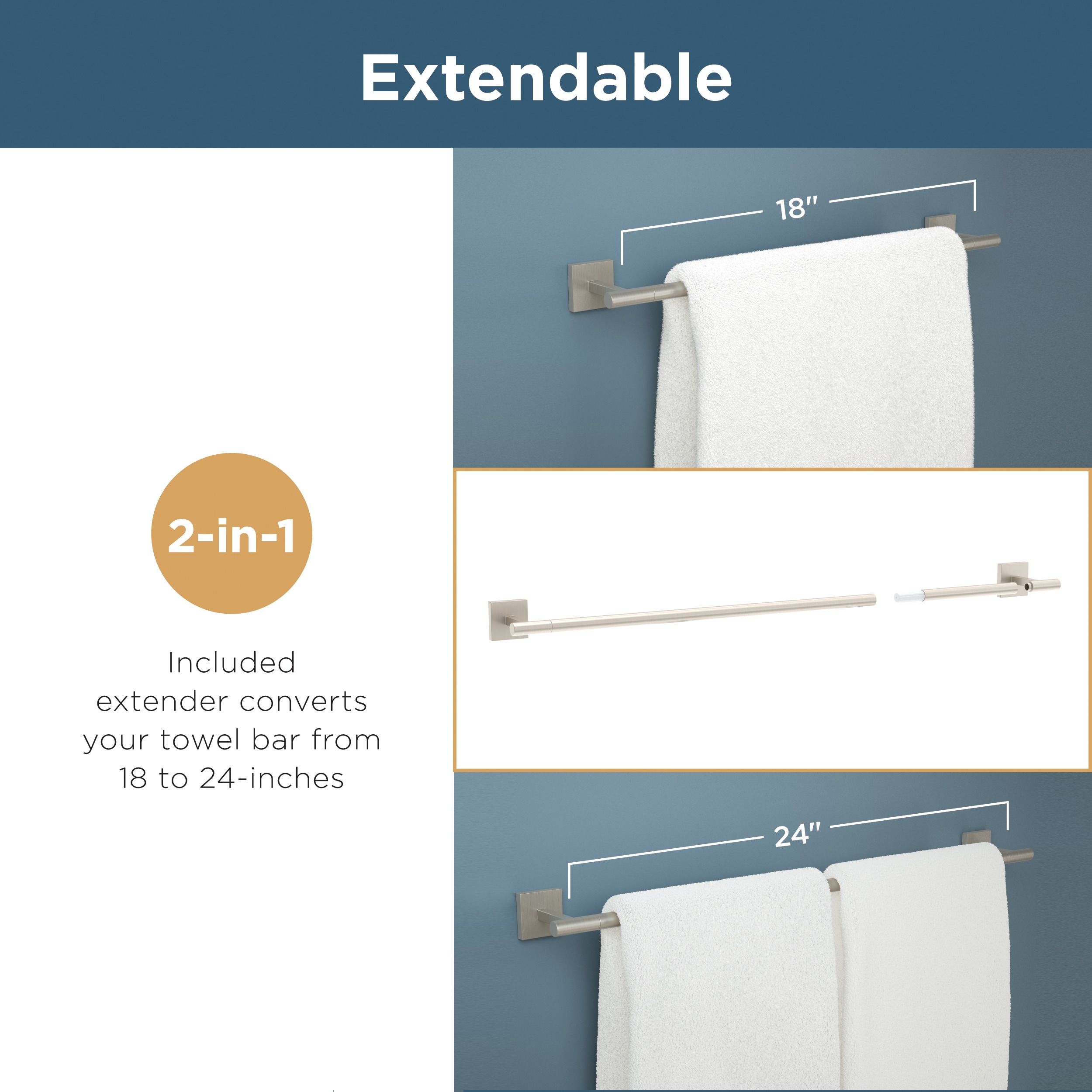 Franklin Brass GRNV64-BN Decorative-Bath-Hardware-Kits - View #6