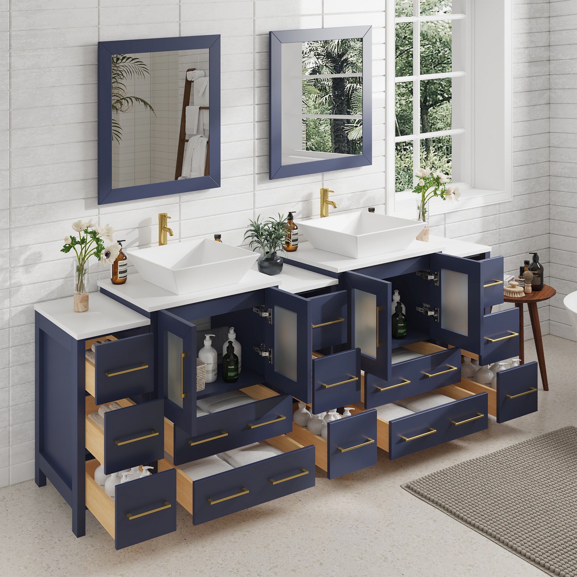 Vanity Art VA3124-84B Bath-Vanity-Combo - View #3