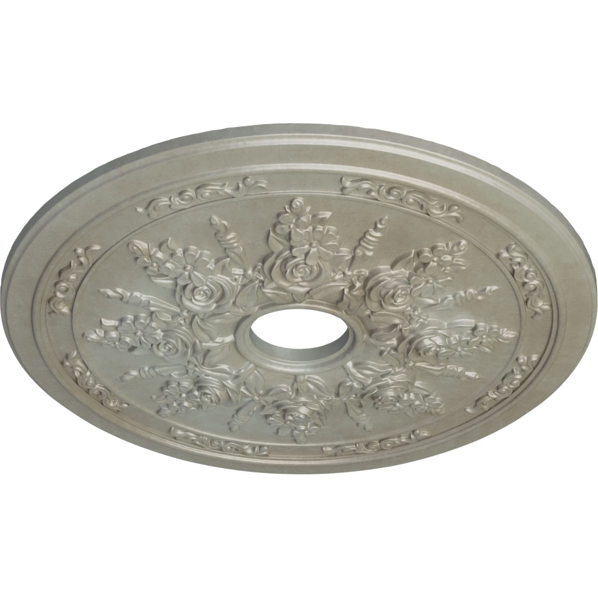 Ekena Millwork CM23ROFLS Ceiling-Medallions - View #2