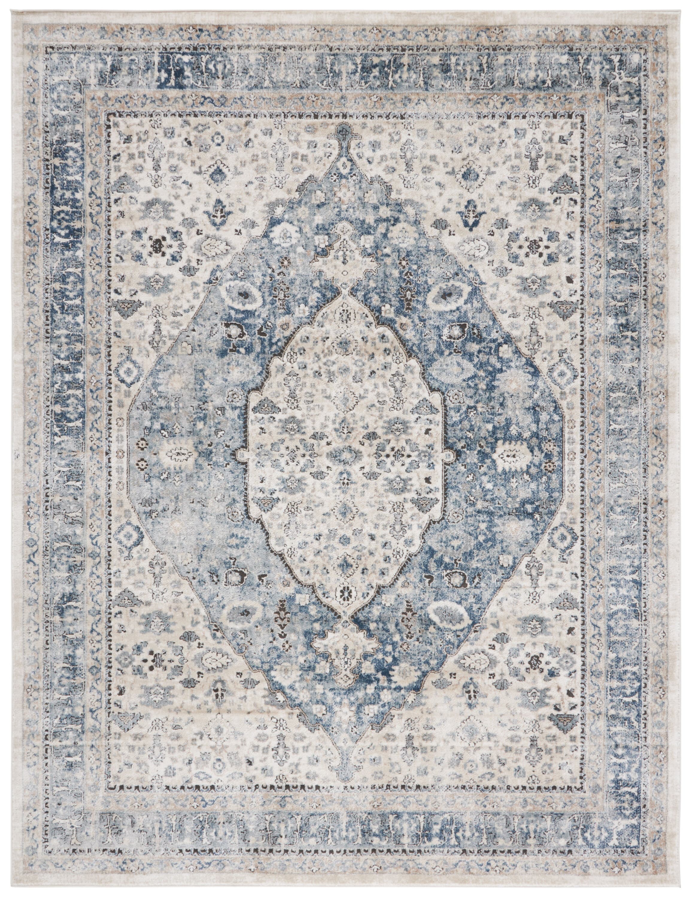 Oregon 896B Beige Grey 8in x 10in Rug