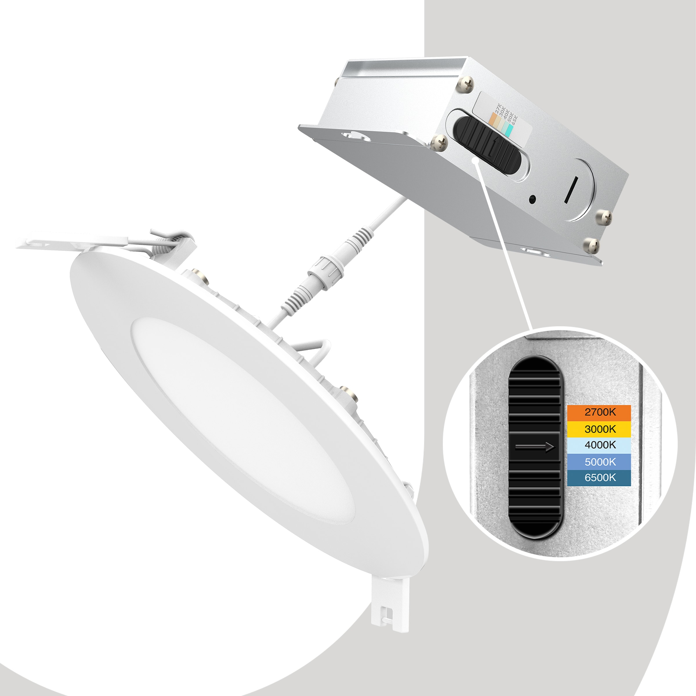 Utilitech LLEDR4XT/HO/5CCTCA/6 Led-Retrofit-Downlight - View #3
