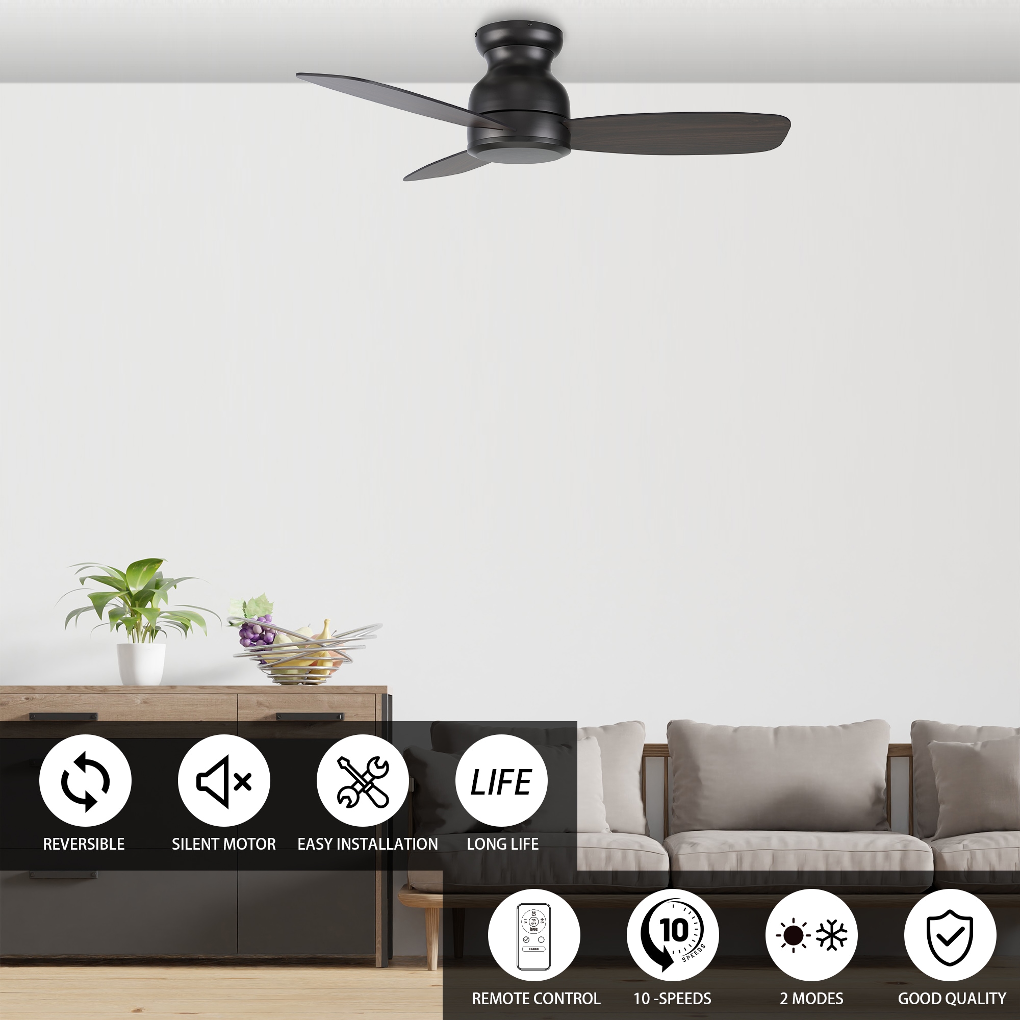 CARRO USA LC443Q-N10-B5-1-FM Ceiling-Fans - View #5