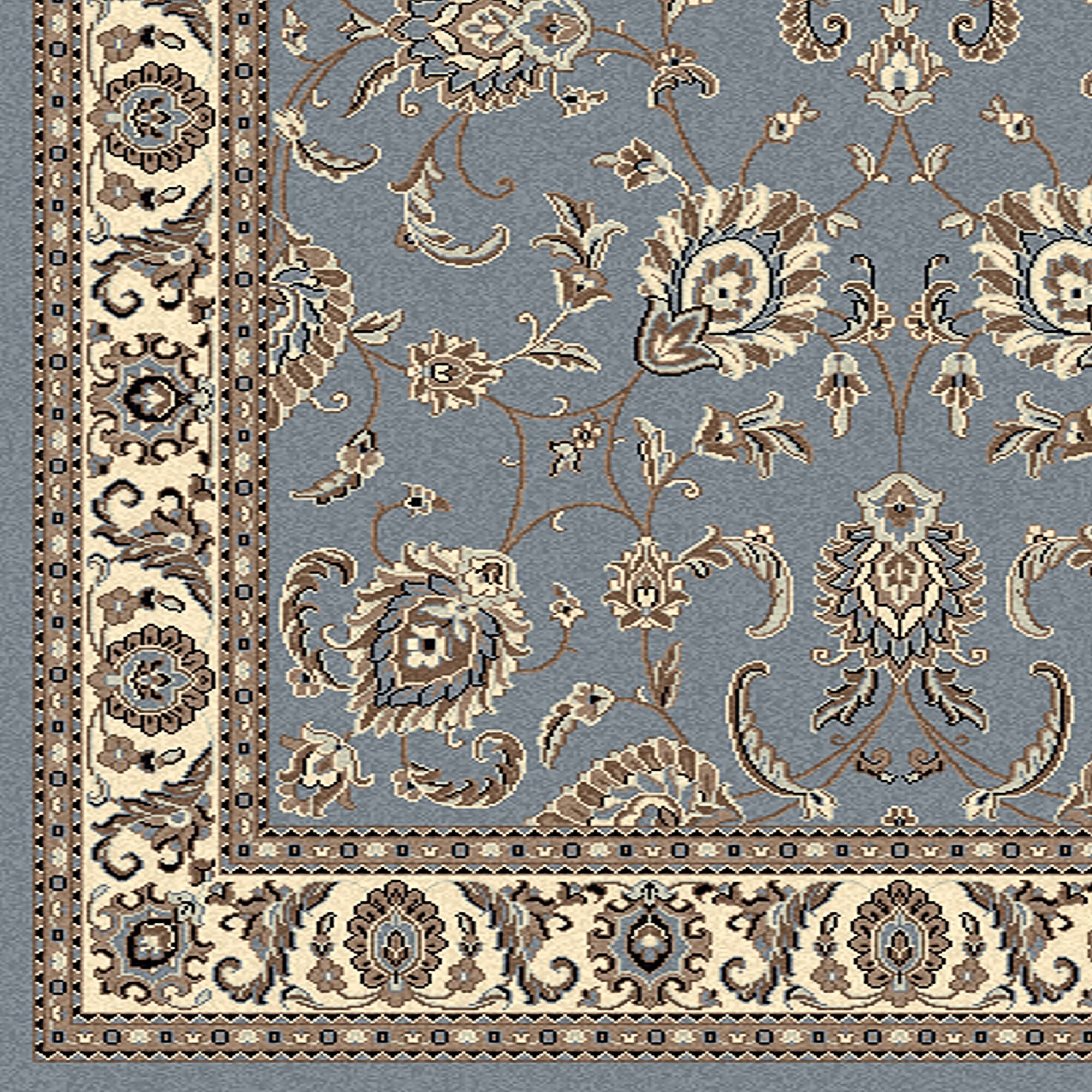 Radici USA 1426/0050/GREYBLUE rugs - View #4