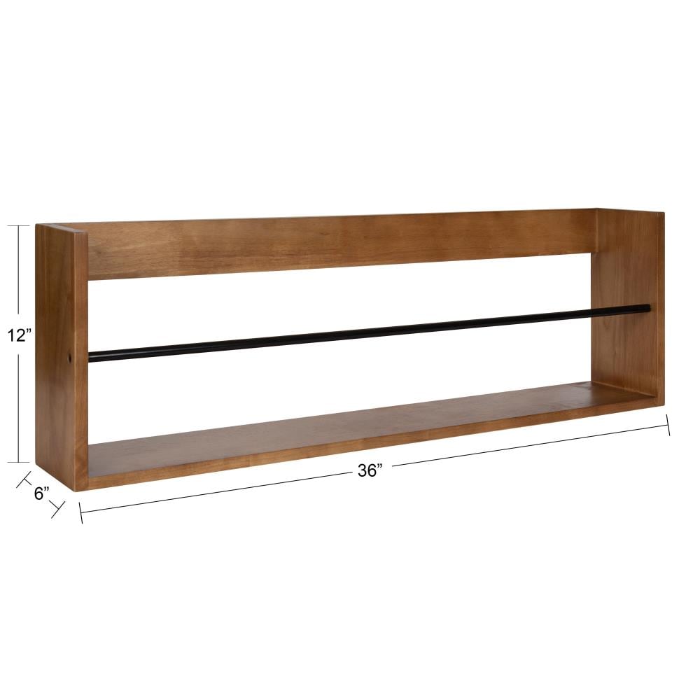 Kate and Laurel 216702 Wall-Mounted-Shelving - View #2