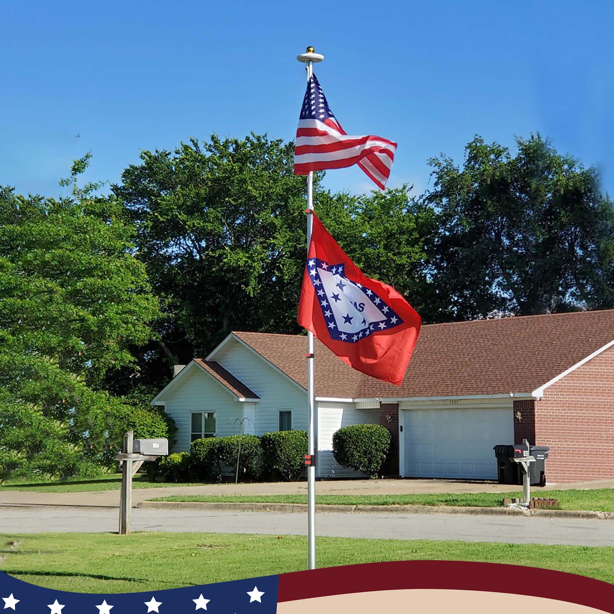 Yescom 22FLP001-20-F1.V4-LO Flag-Poles - View #8