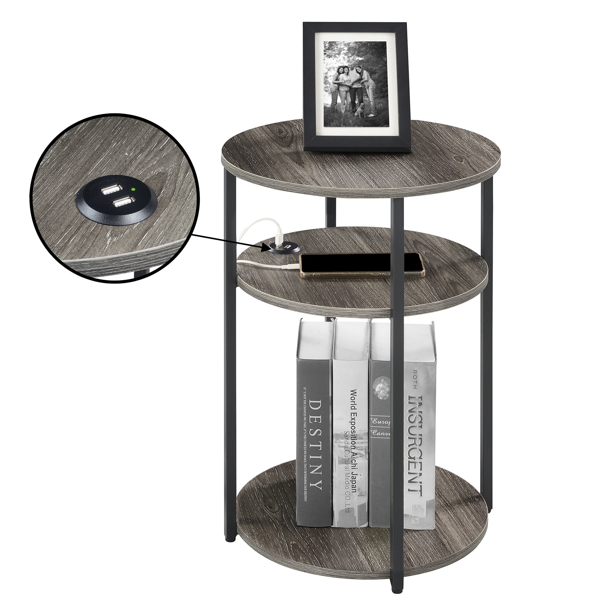 Convenience Concepts R4-0687 End-Tables - View #4