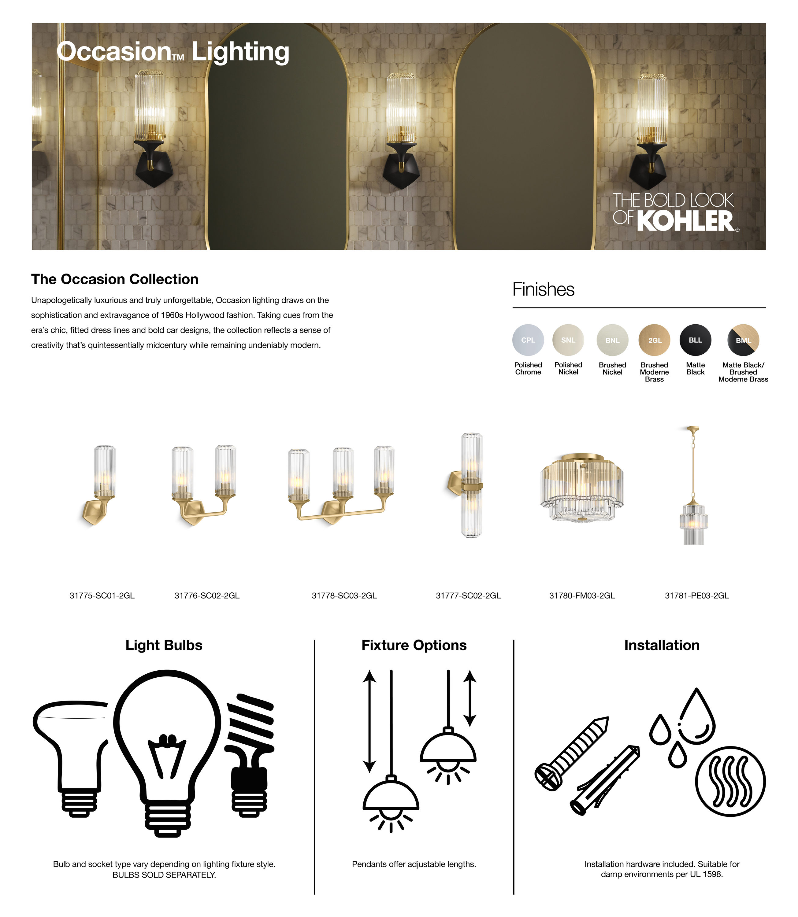 KOHLER 31780-FM03-2GL flushmounts - View #7