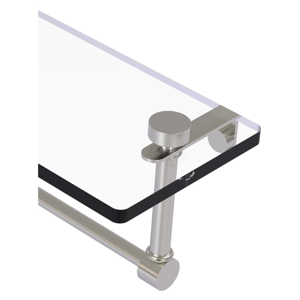Allied Brass NS-1/22TB-SN Bathroom-Shelves - View #2