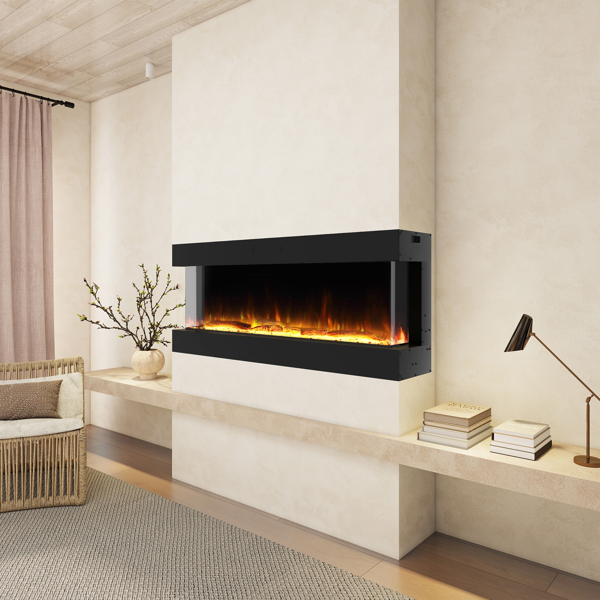 Clihome CL-0433STS60 Electric-Fireplaces - View #5