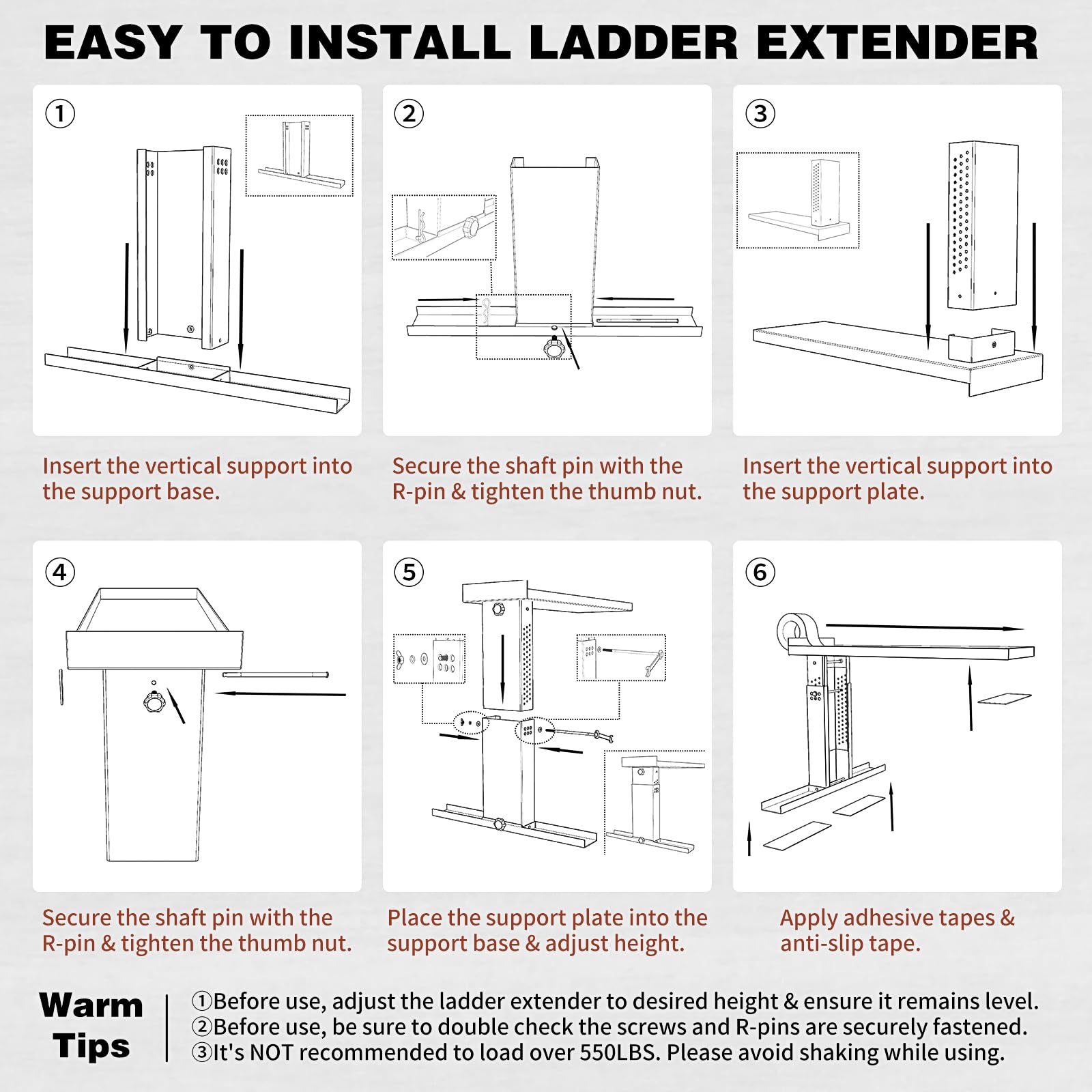 SenQWFa LDC0827C039 Ladder-Access - View #7