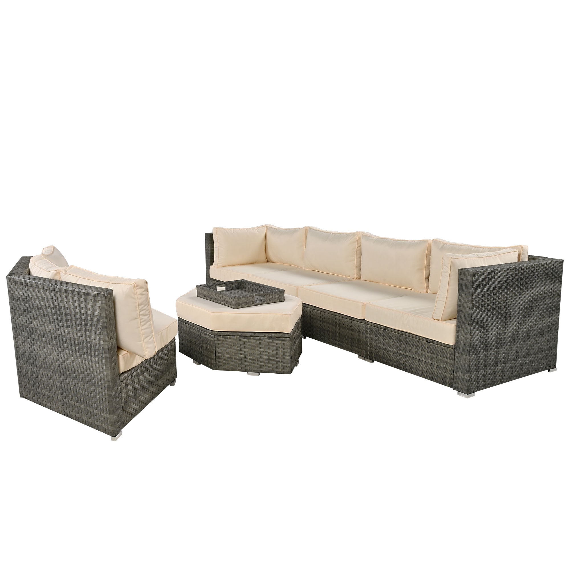 ModernLuxe L-WY000375AAA Patio-Sofas-Daybeds - View #5
